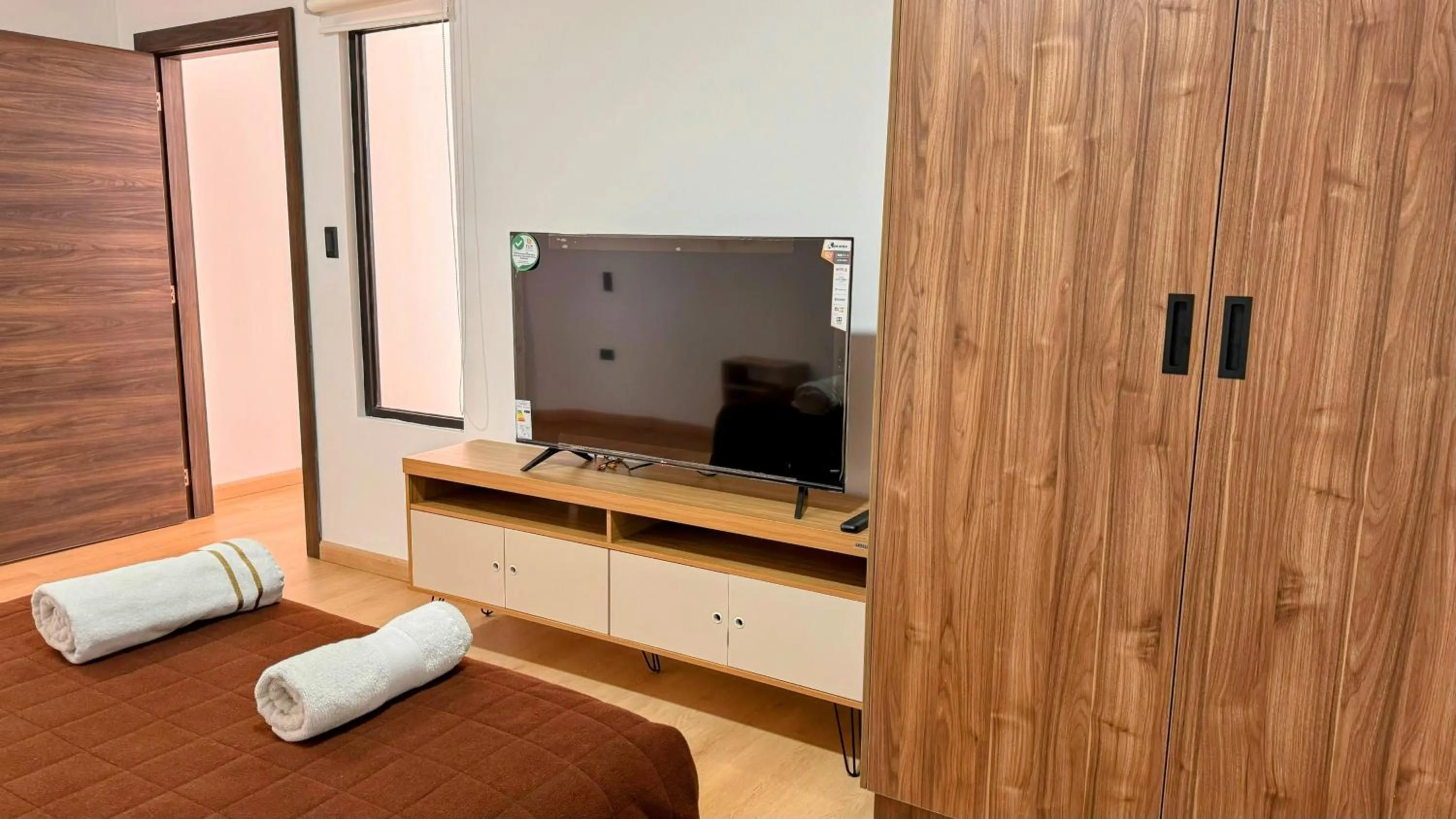 TV and multimedia, Bed in Edificio Tofino