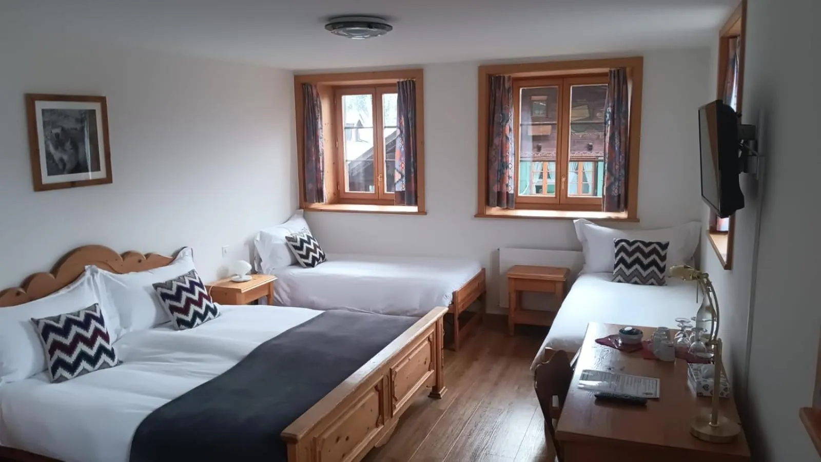 Bedroom in Hotel de Commune