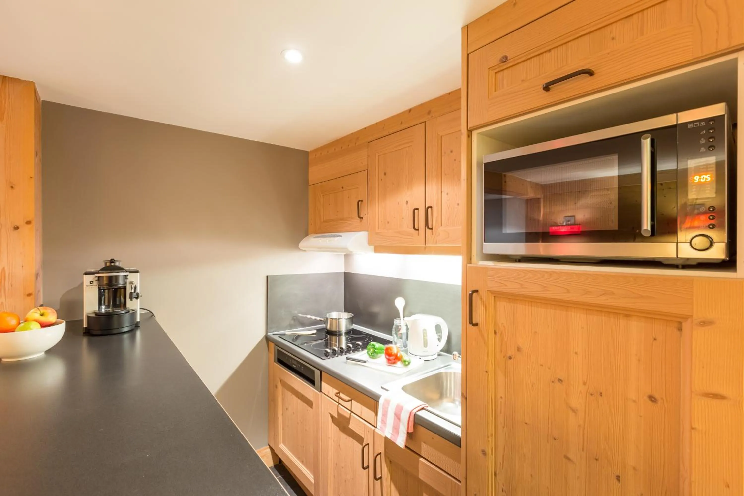 Coffee/tea facilities in Résidence Pierre & Vacances Premium les Crets