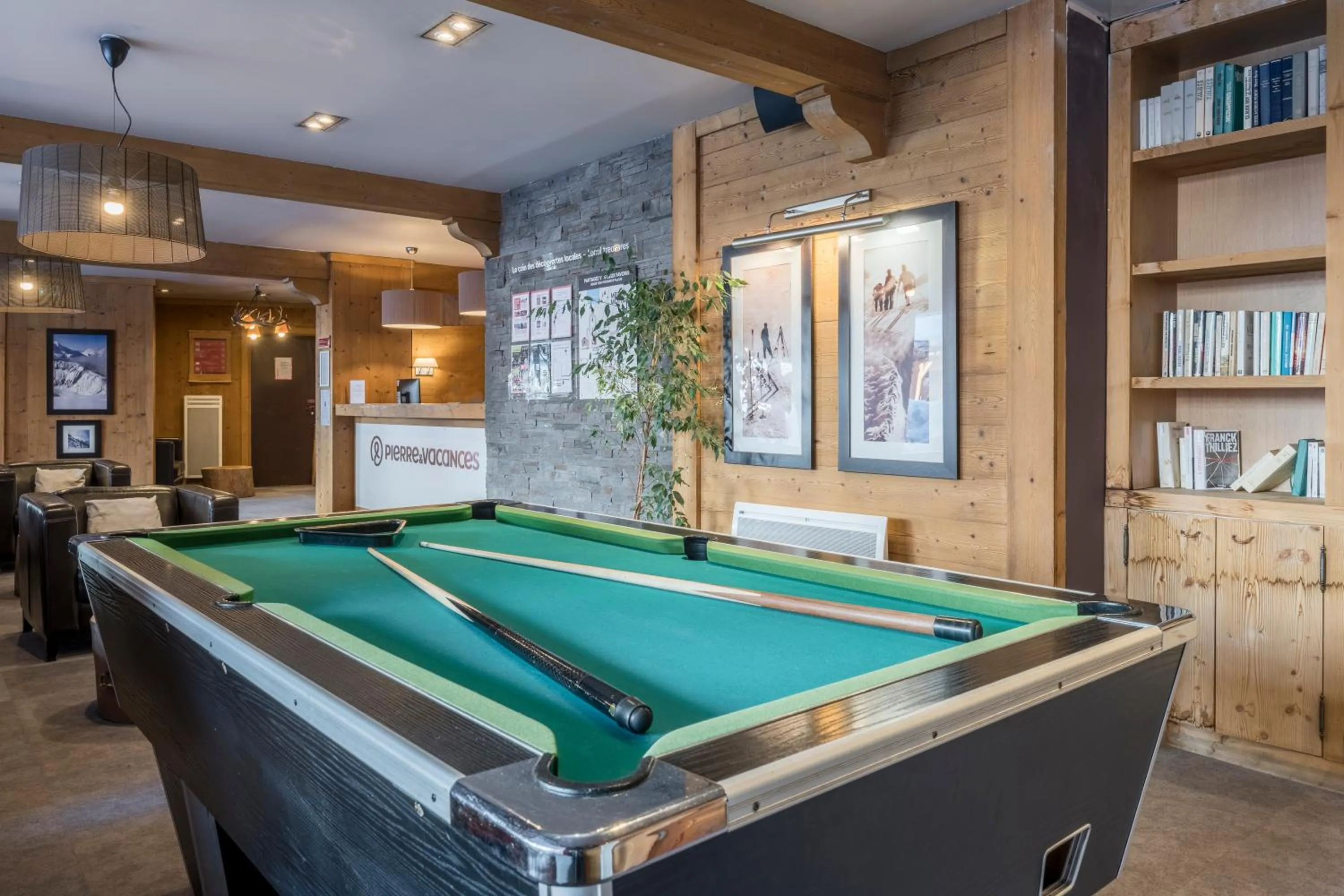 Billiard in Résidence Pierre & Vacances Premium les Crets