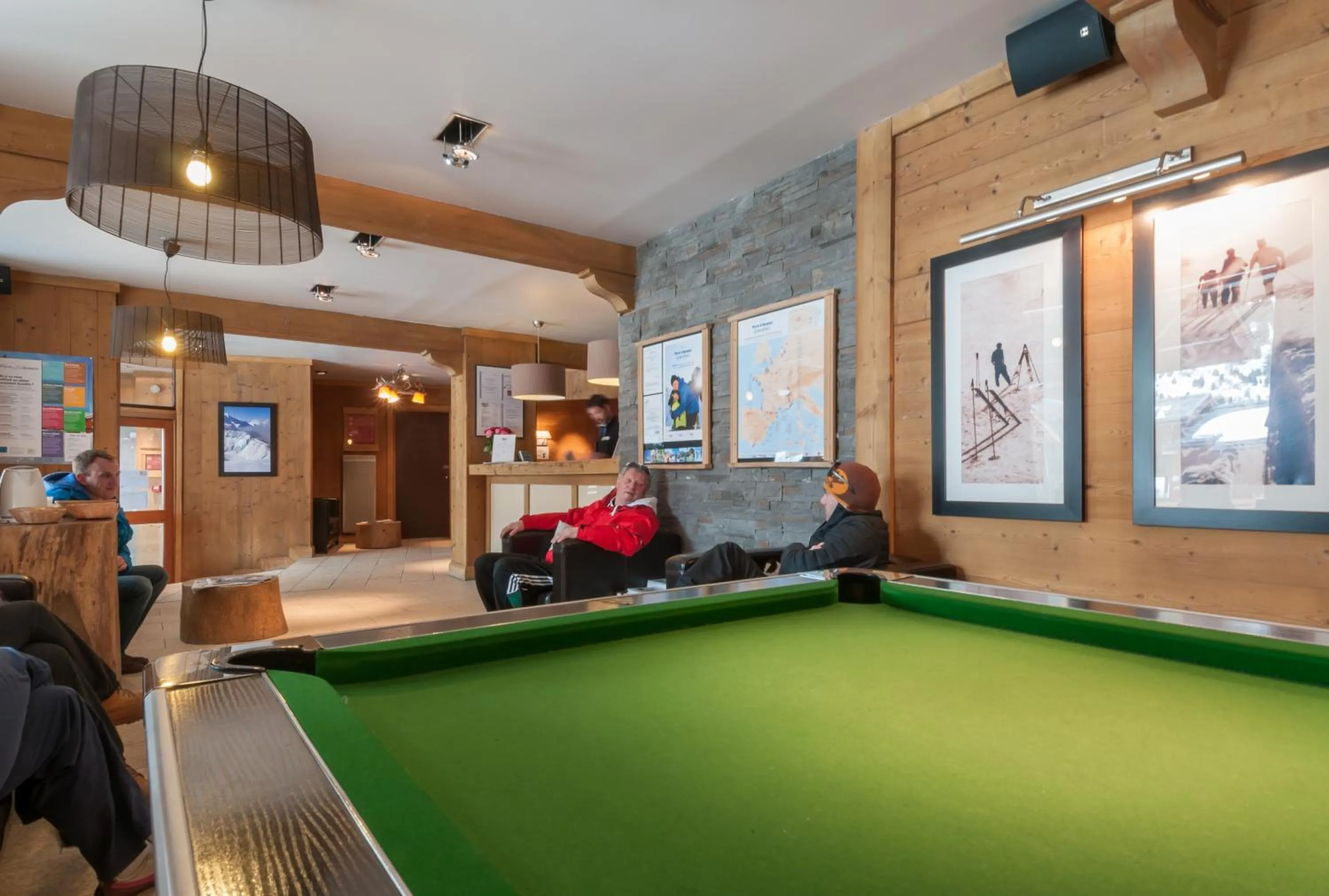 People in Résidence Pierre & Vacances Premium les Crets