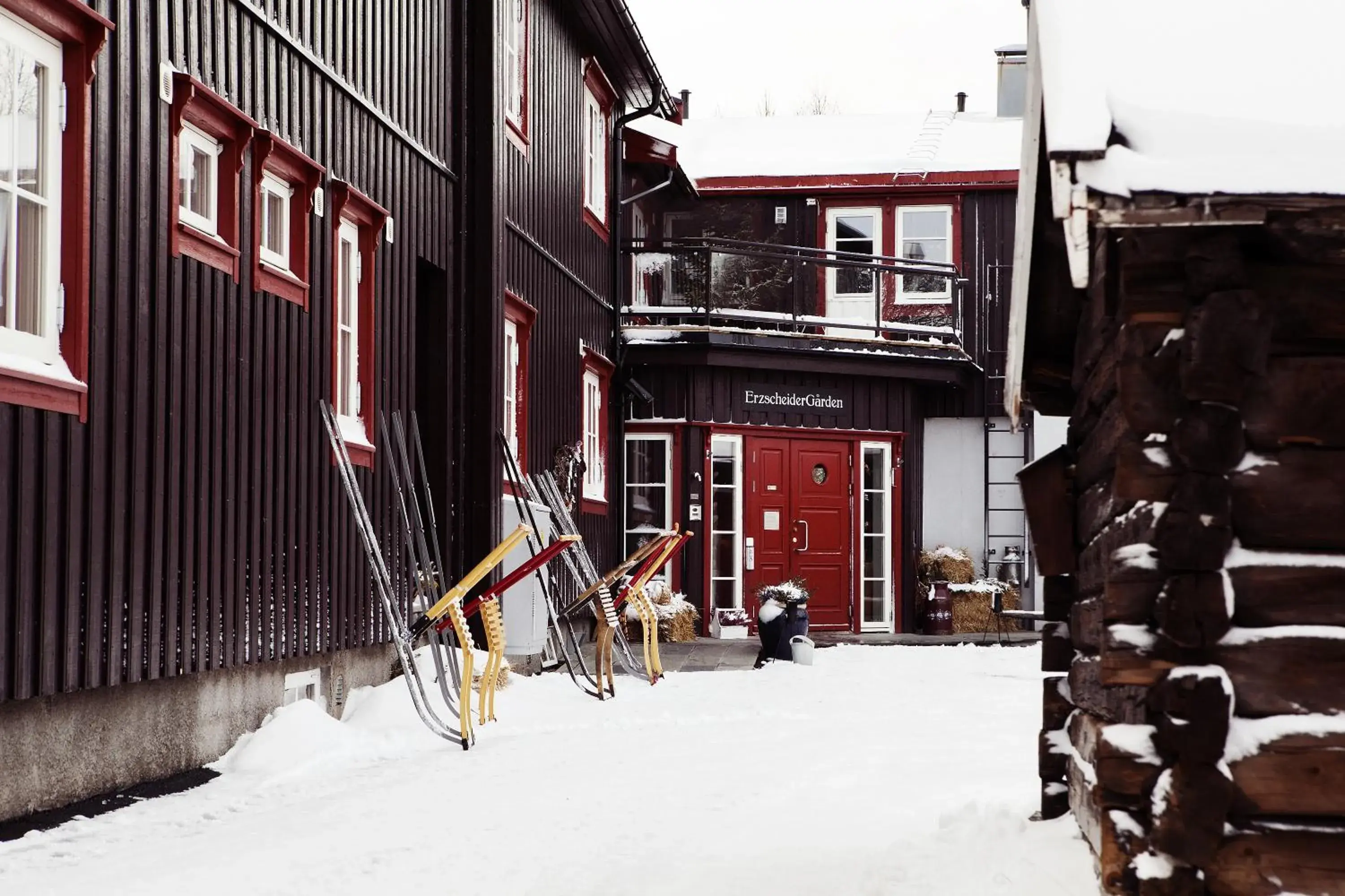 Facade/entrance in Erzscheidergaarden Hotell Facade/entrance in Erzscheidergaarden Hotell