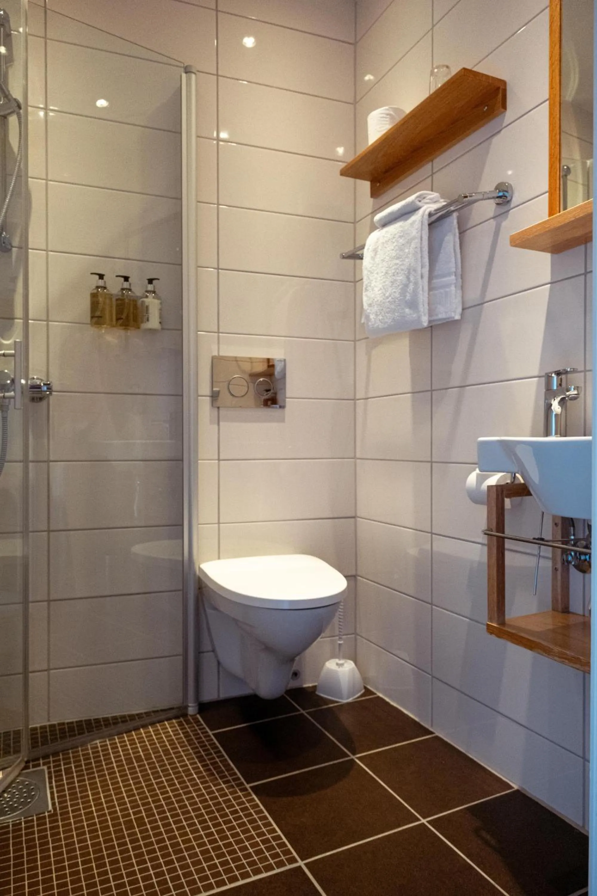 Bathroom in Erzscheidergaarden Hotell