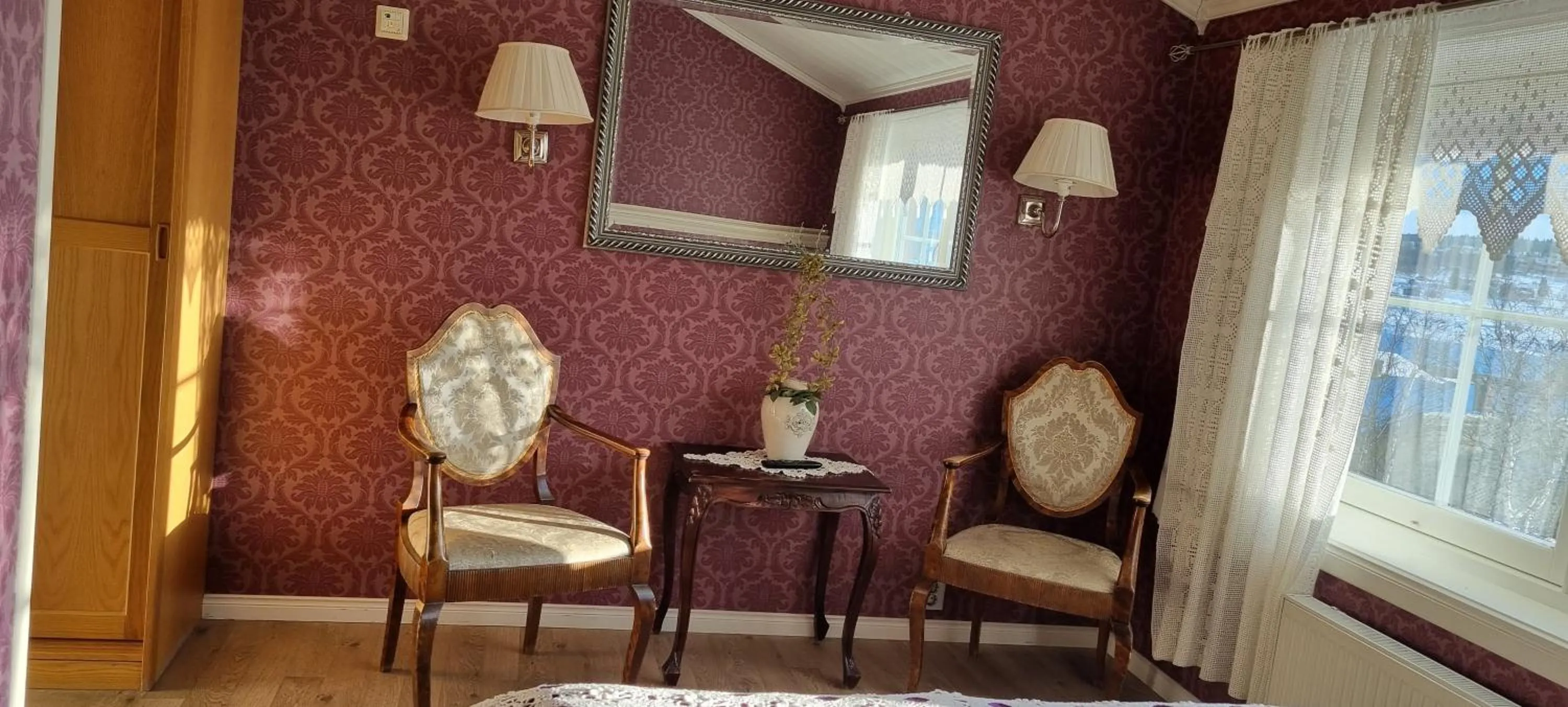 Seating area in Erzscheidergaarden Hotell