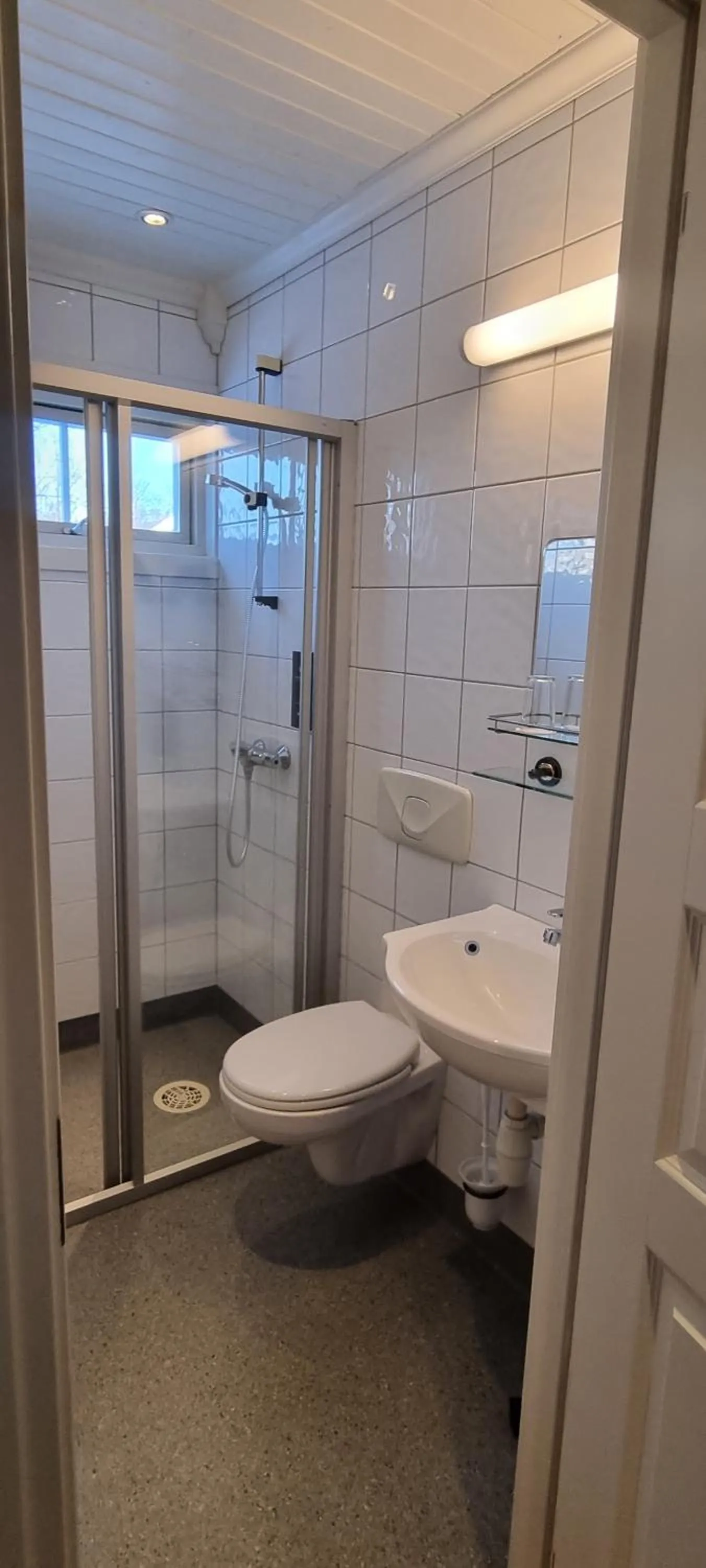 Bathroom in Erzscheidergaarden Hotell