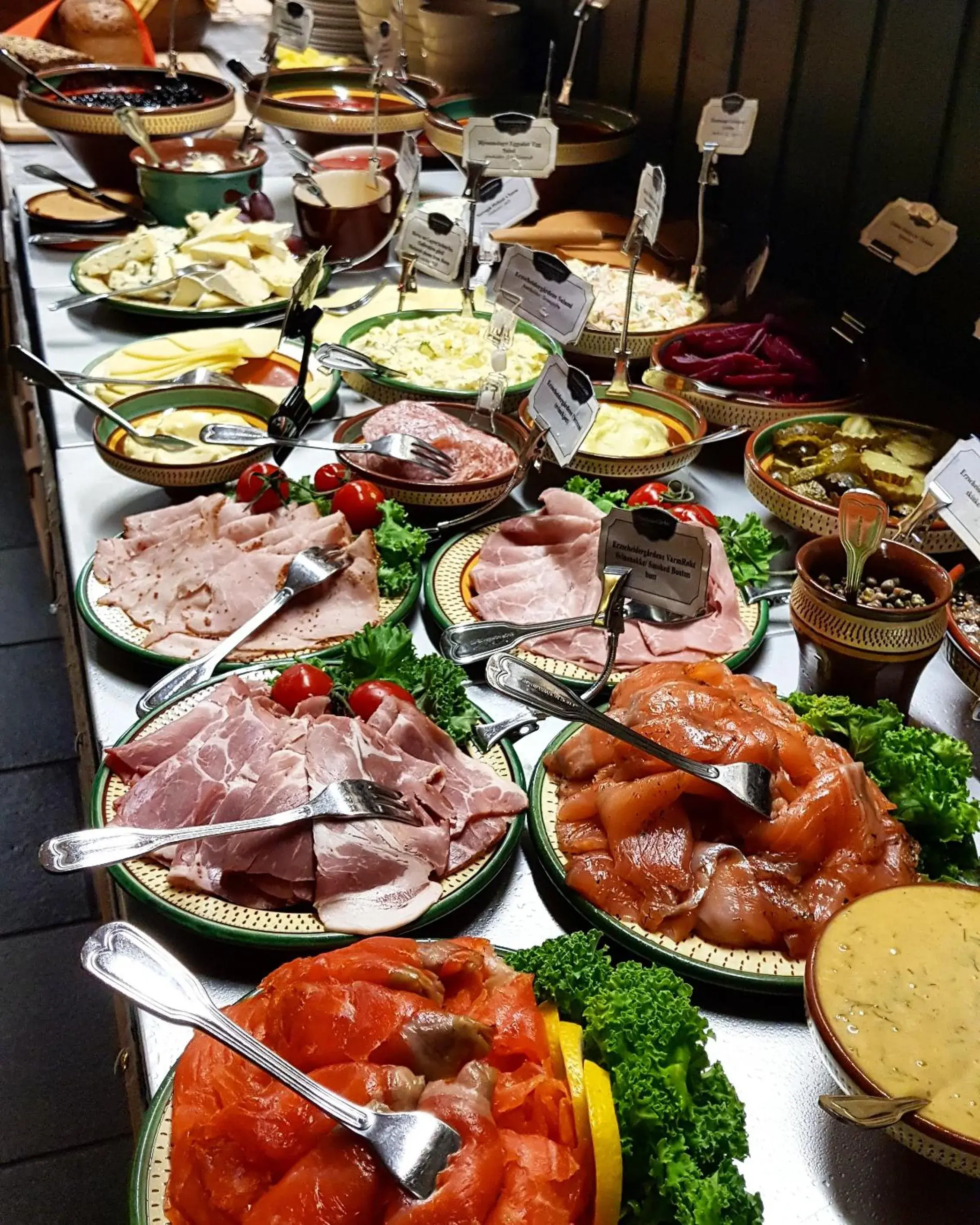 Food in Erzscheidergaarden Hotell Food in Erzscheidergaarden Hotell