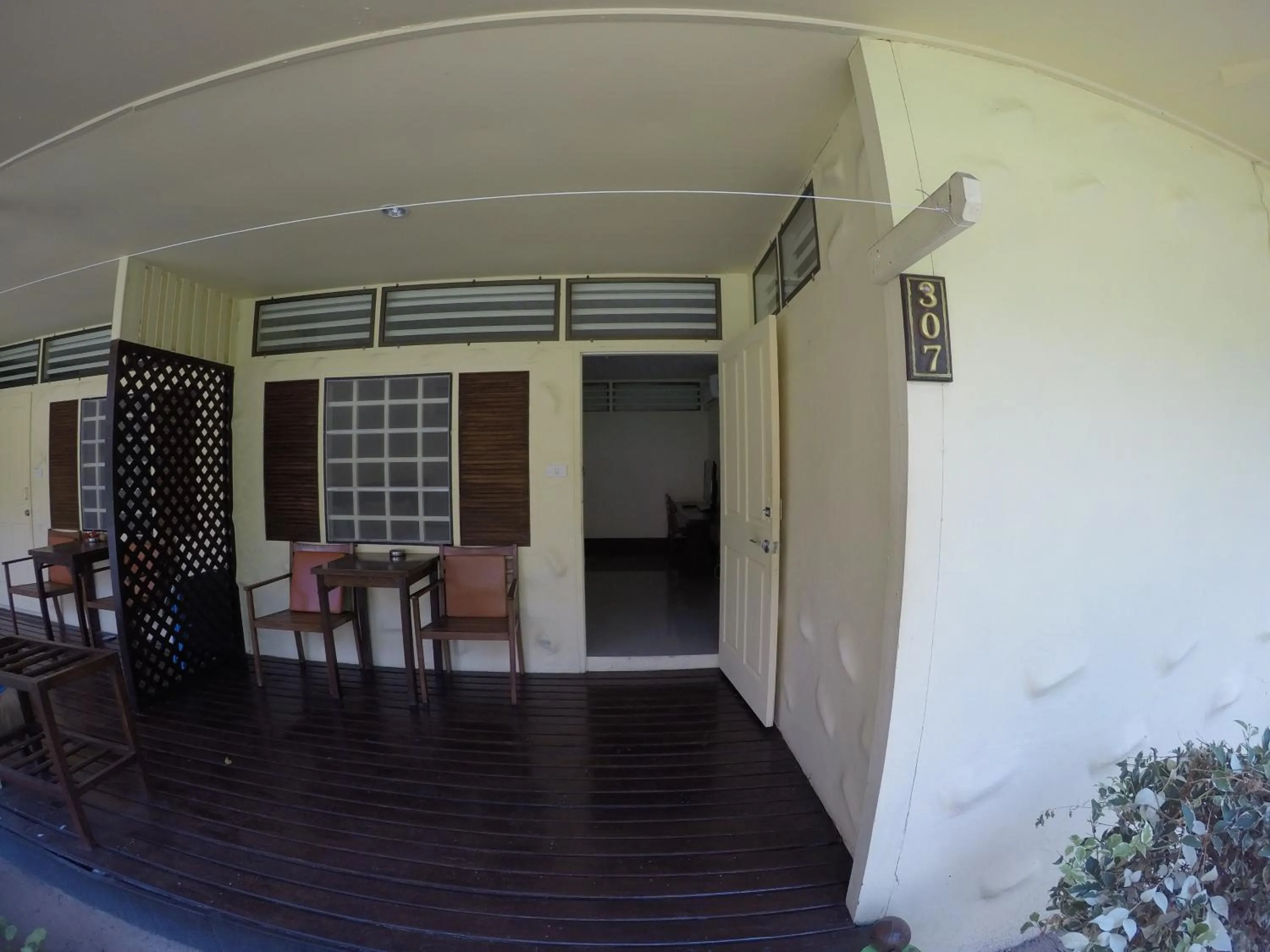 Balcony/Terrace in OP Bungalow