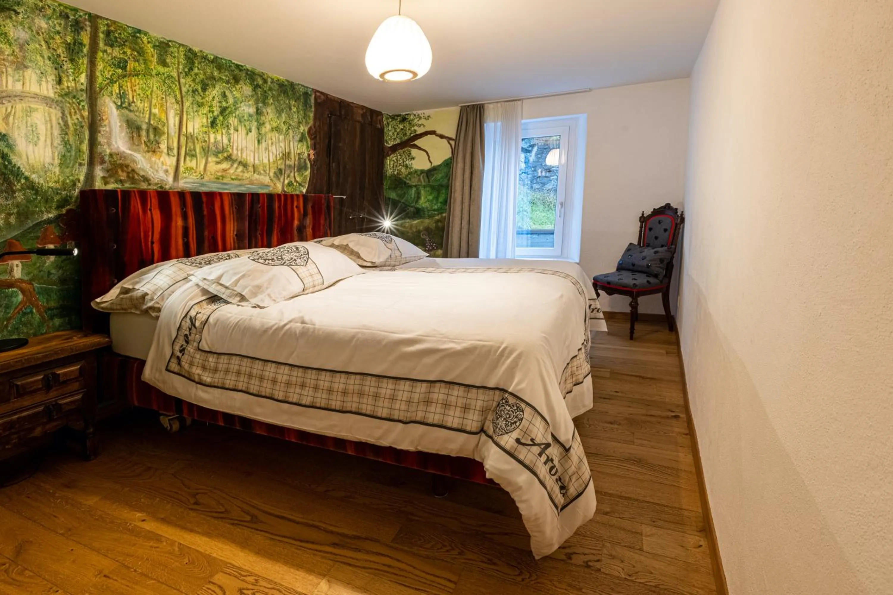 Photo of the whole room, Bed in Home Hotel Arosa