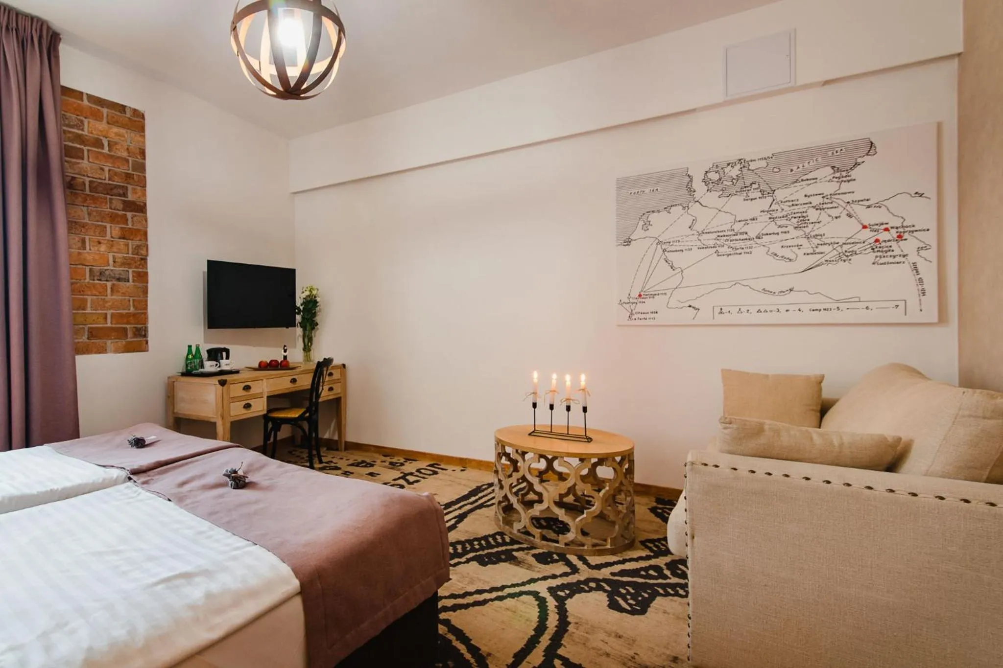 Bed in Hotel Podklasztorze