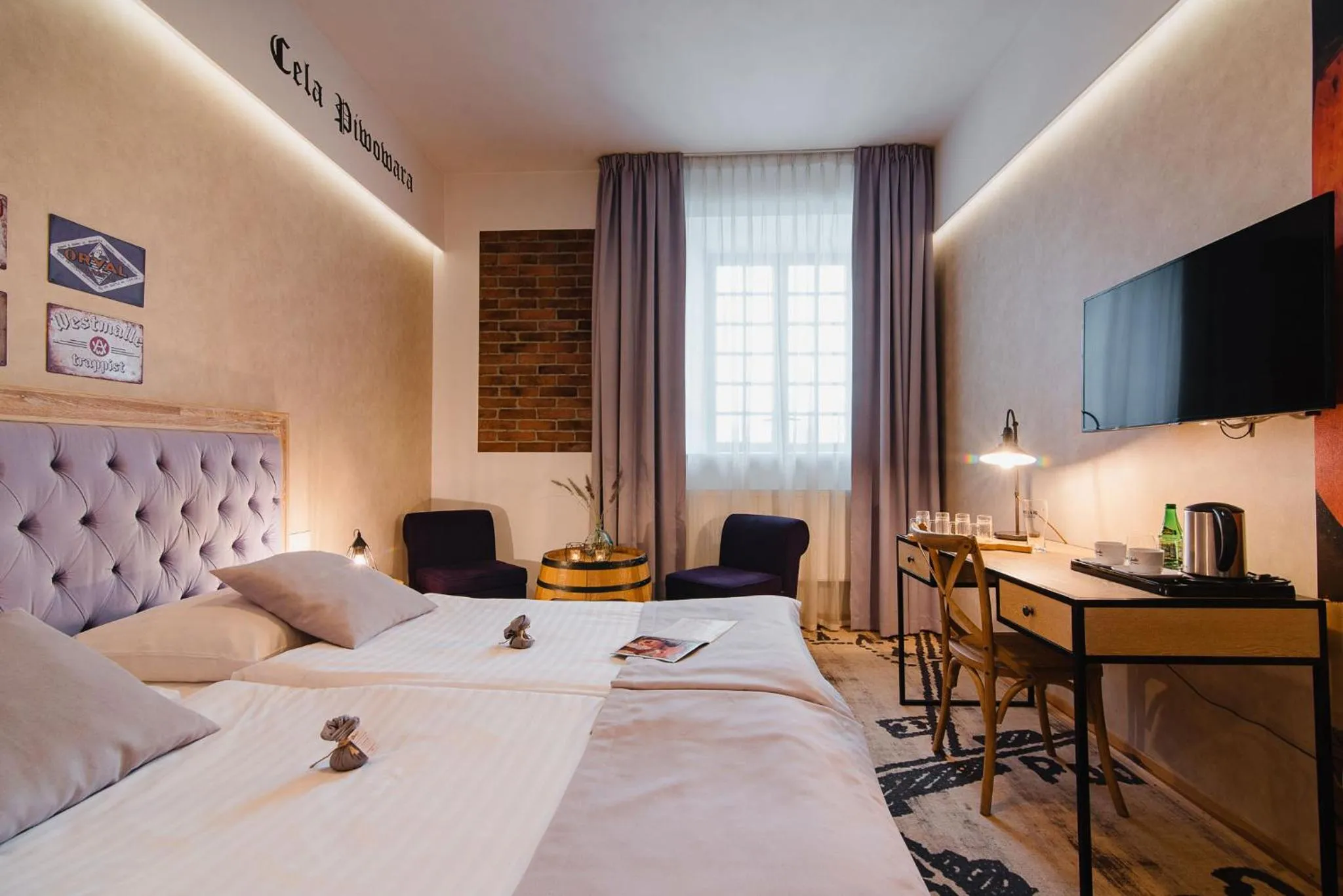 Bed in Hotel Podklasztorze