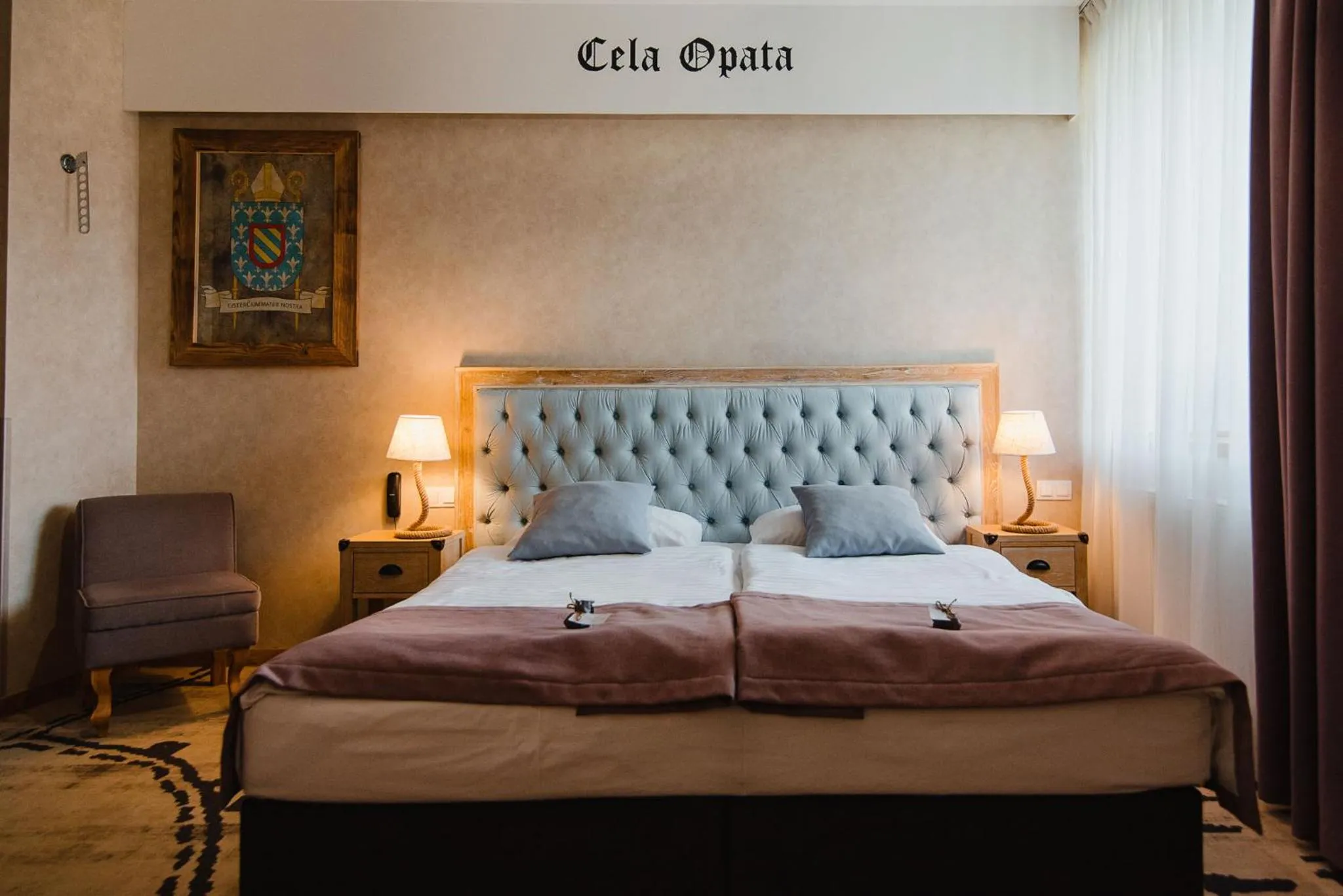 Bed in Hotel Podklasztorze