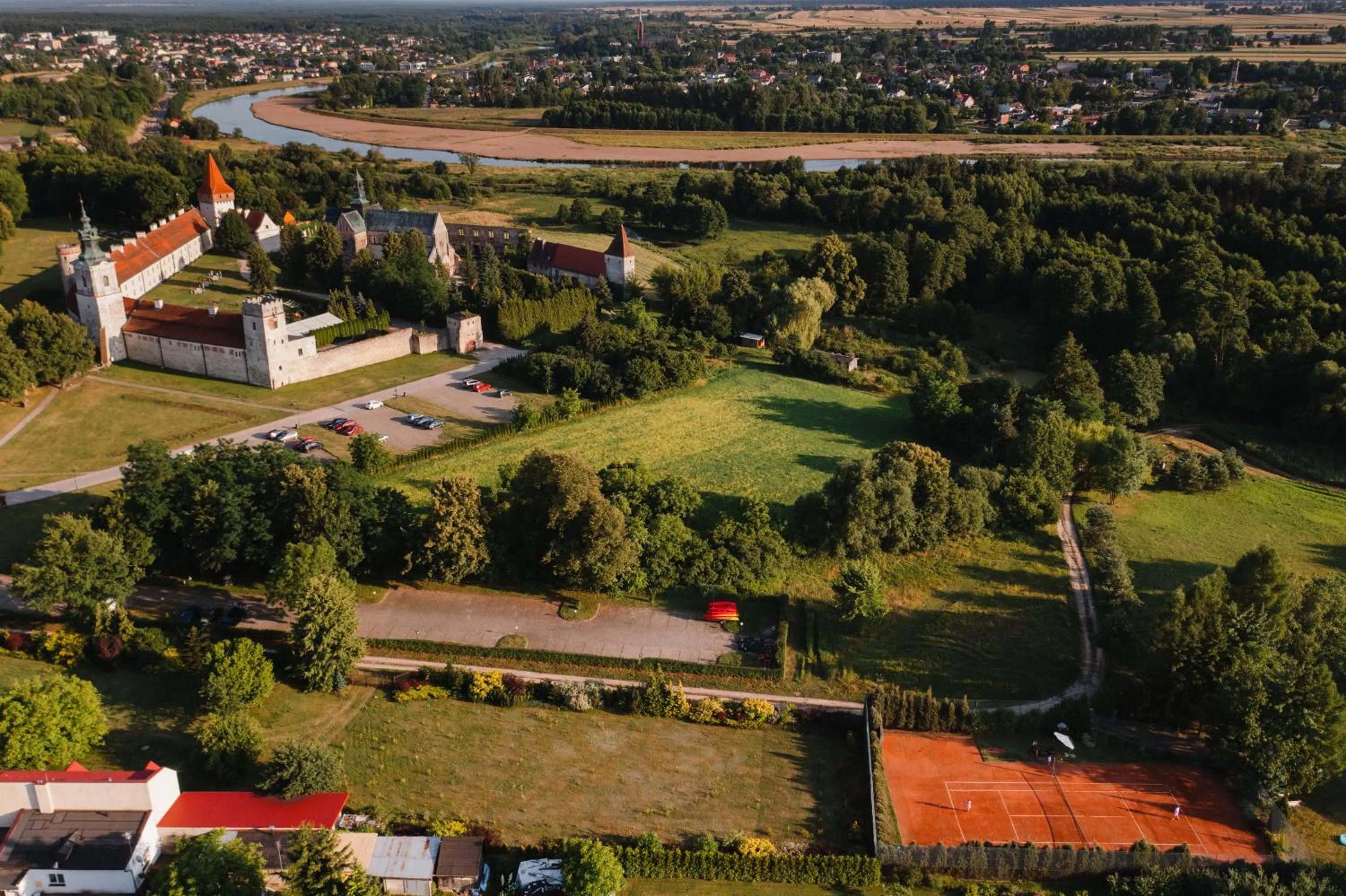 Tennis court in Hotel Podklasztorze