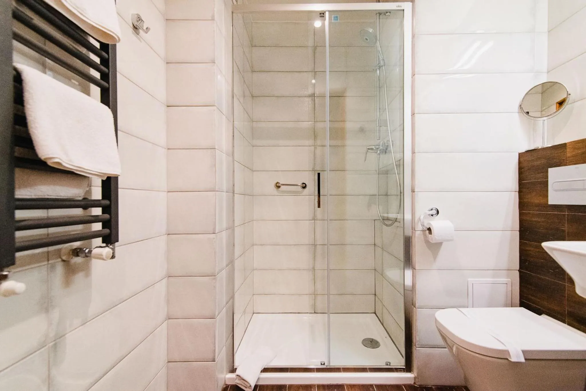 Shower in Hotel Podklasztorze