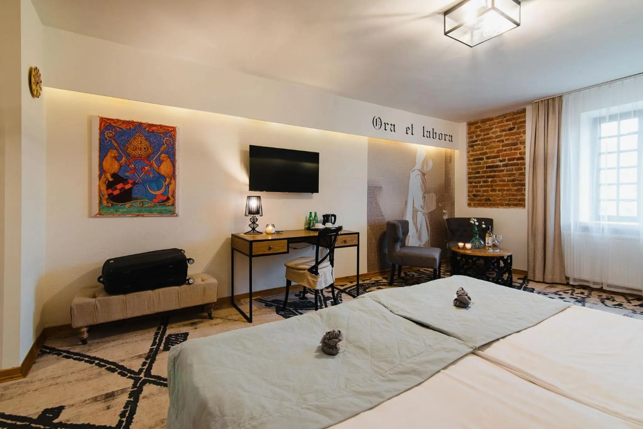 Bed in Hotel Podklasztorze