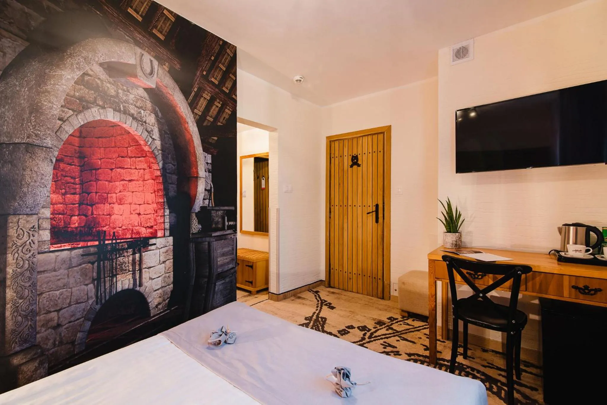 Bed in Hotel Podklasztorze