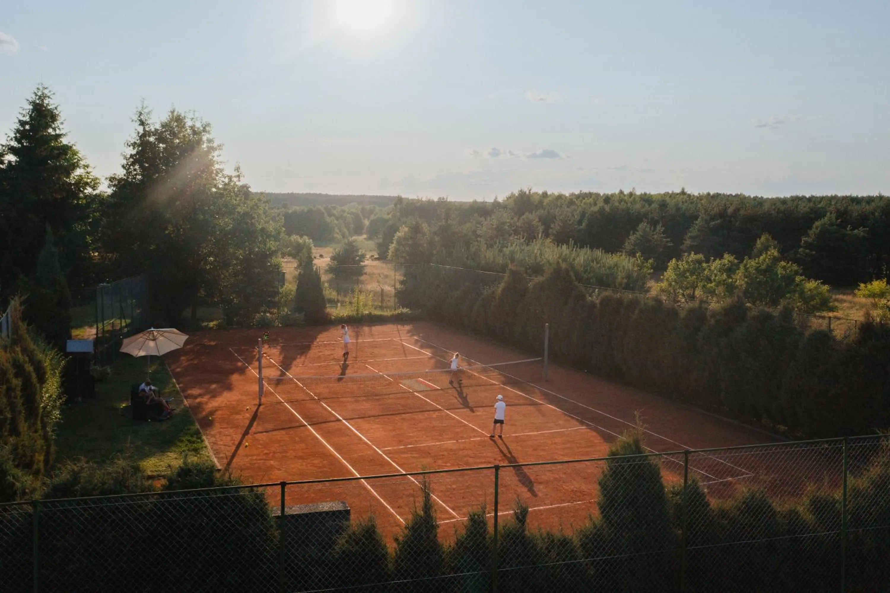 Tennis court in Hotel Podklasztorze