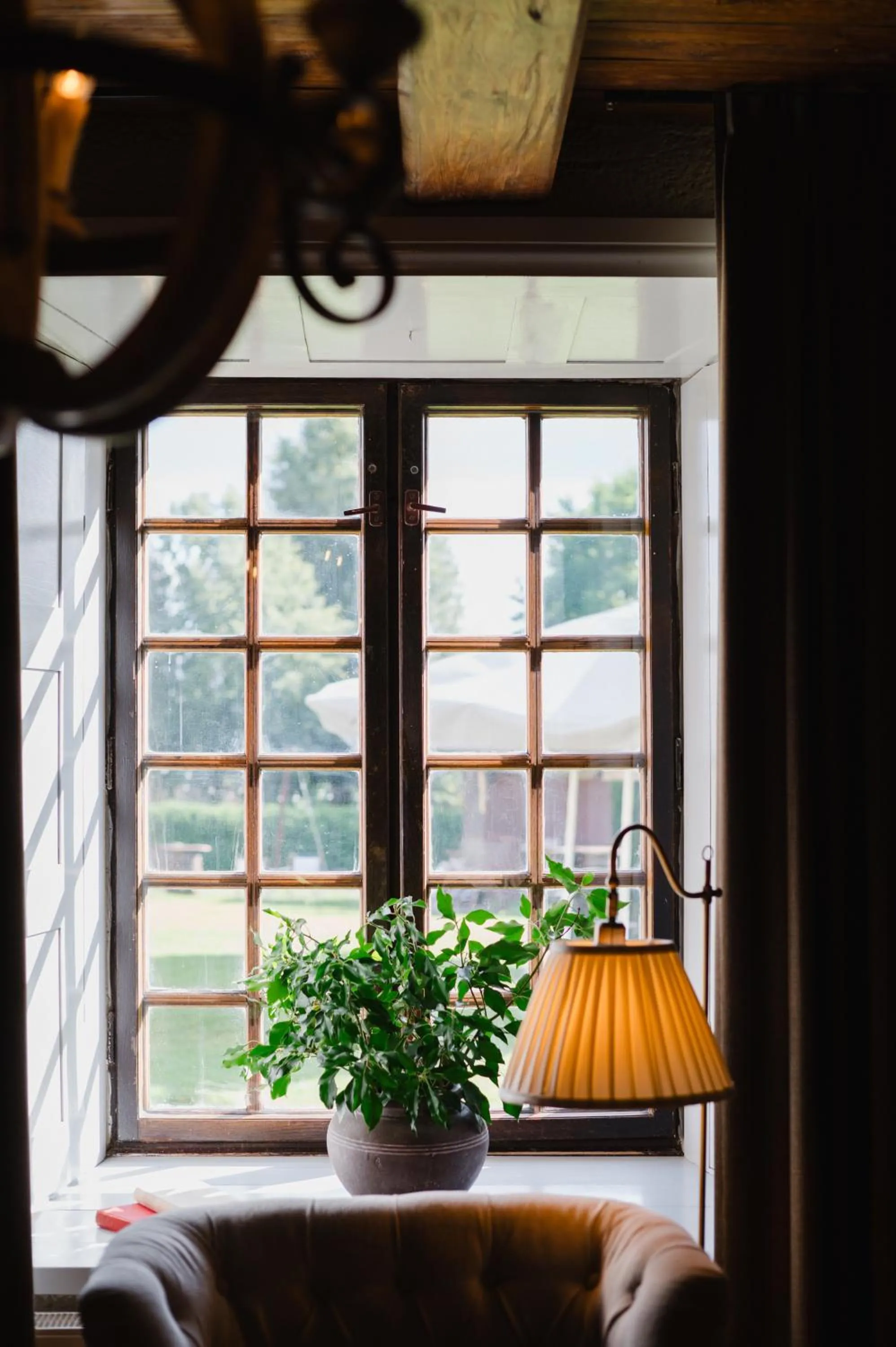 Lobby or reception in Hotel Podklasztorze