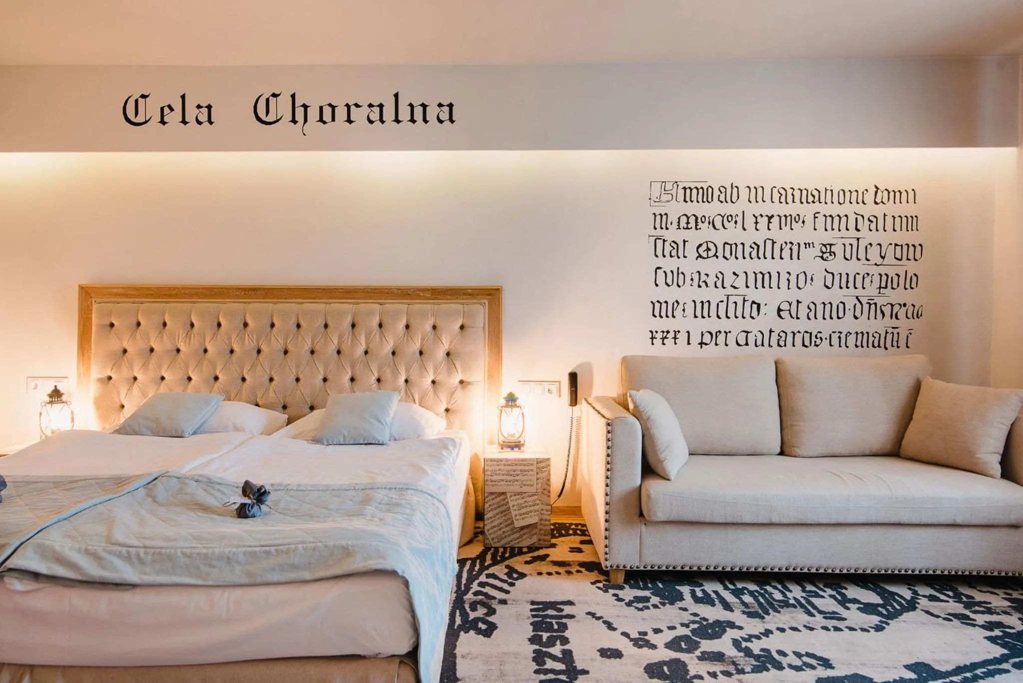 Bed in Hotel Podklasztorze