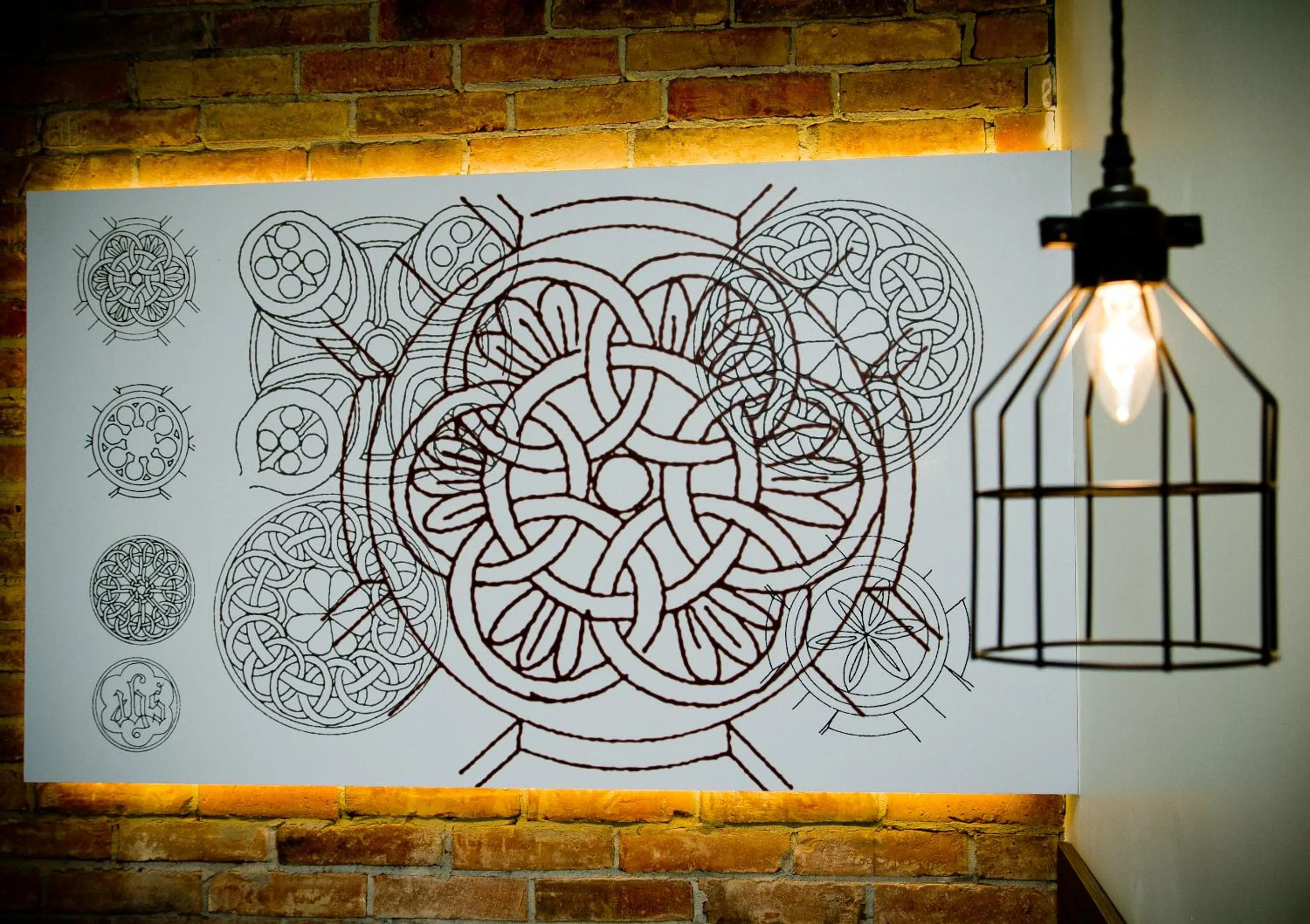 Decorative detail in Hotel Podklasztorze