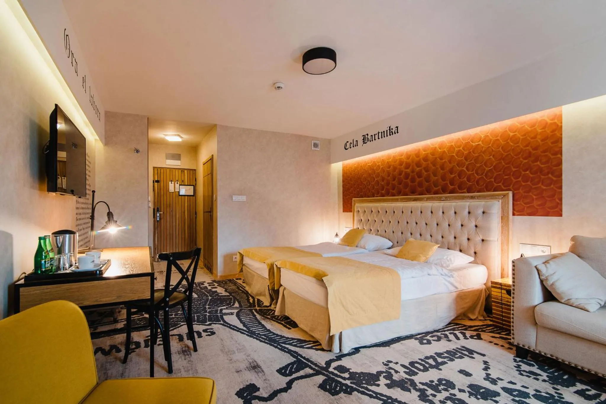 Bed in Hotel Podklasztorze