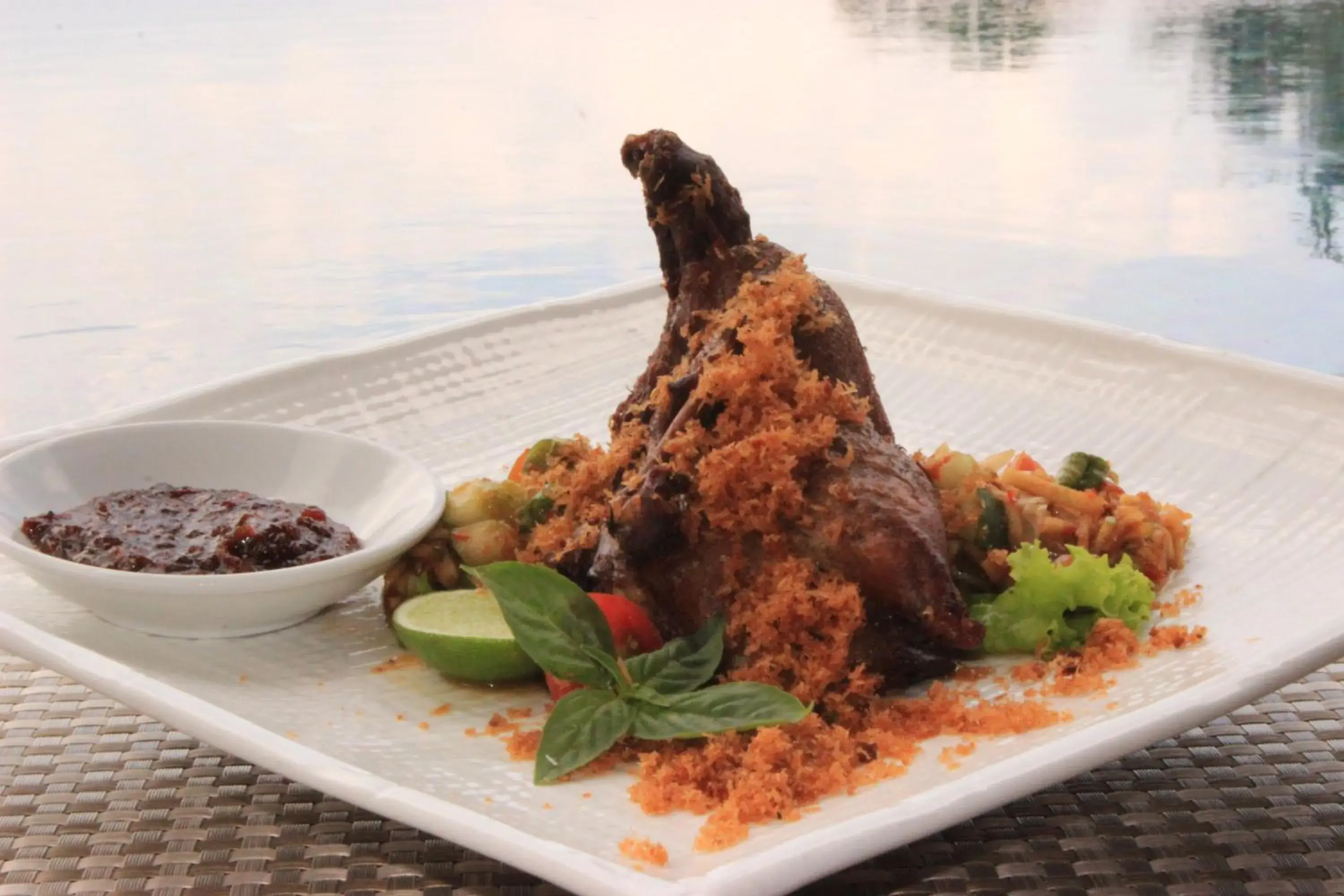 Food close-up in Jambuluwuk Convention Hall & Resort Puncak Food close-up in Jambuluwuk Convention Hall & Resort Puncak