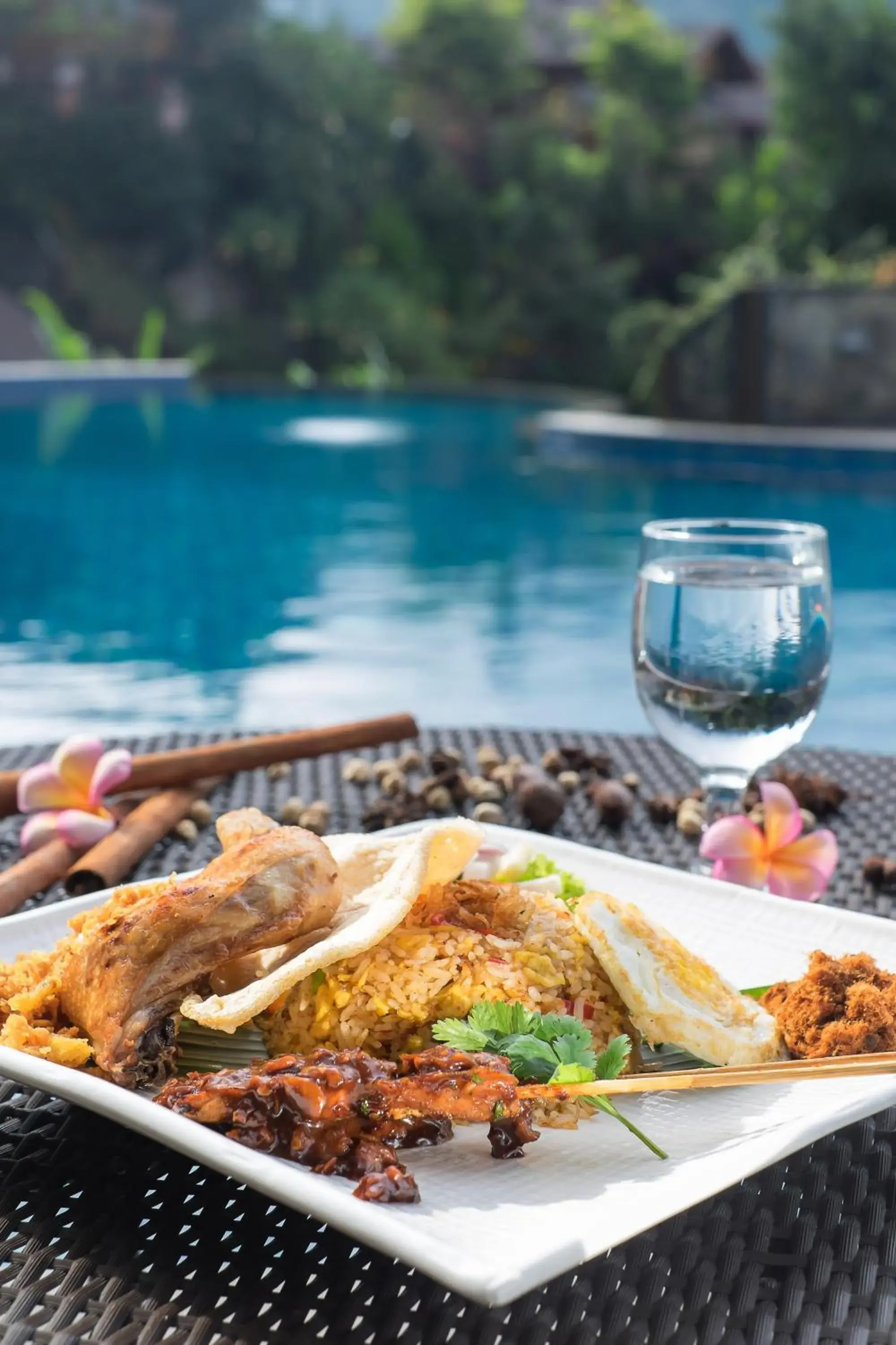 Food close-up in Jambuluwuk Convention Hall & Resort Batu Food close-up in Jambuluwuk Convention Hall & Resort Batu