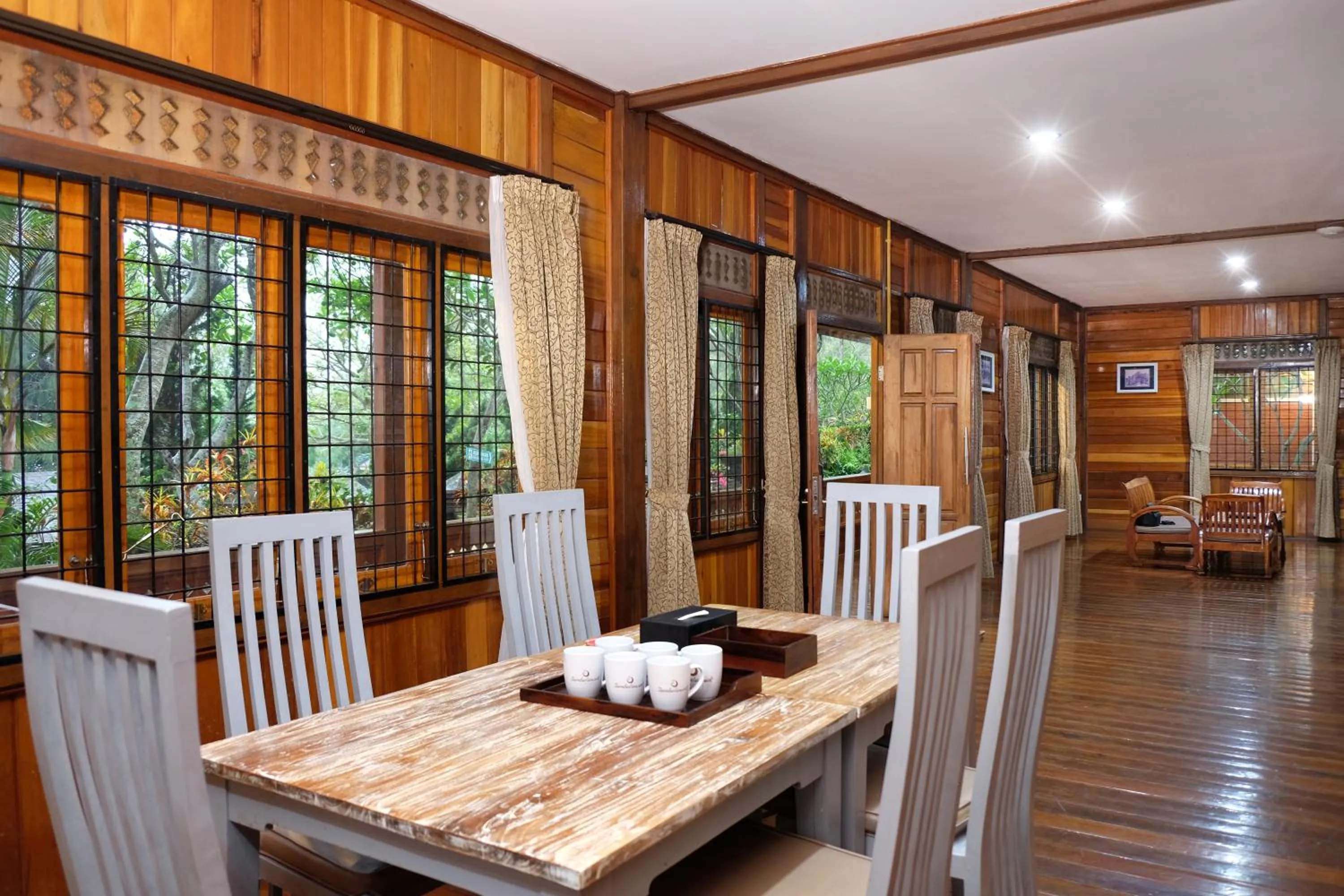 Seating area in Jambuluwuk Convention Hall & Resort Batu
