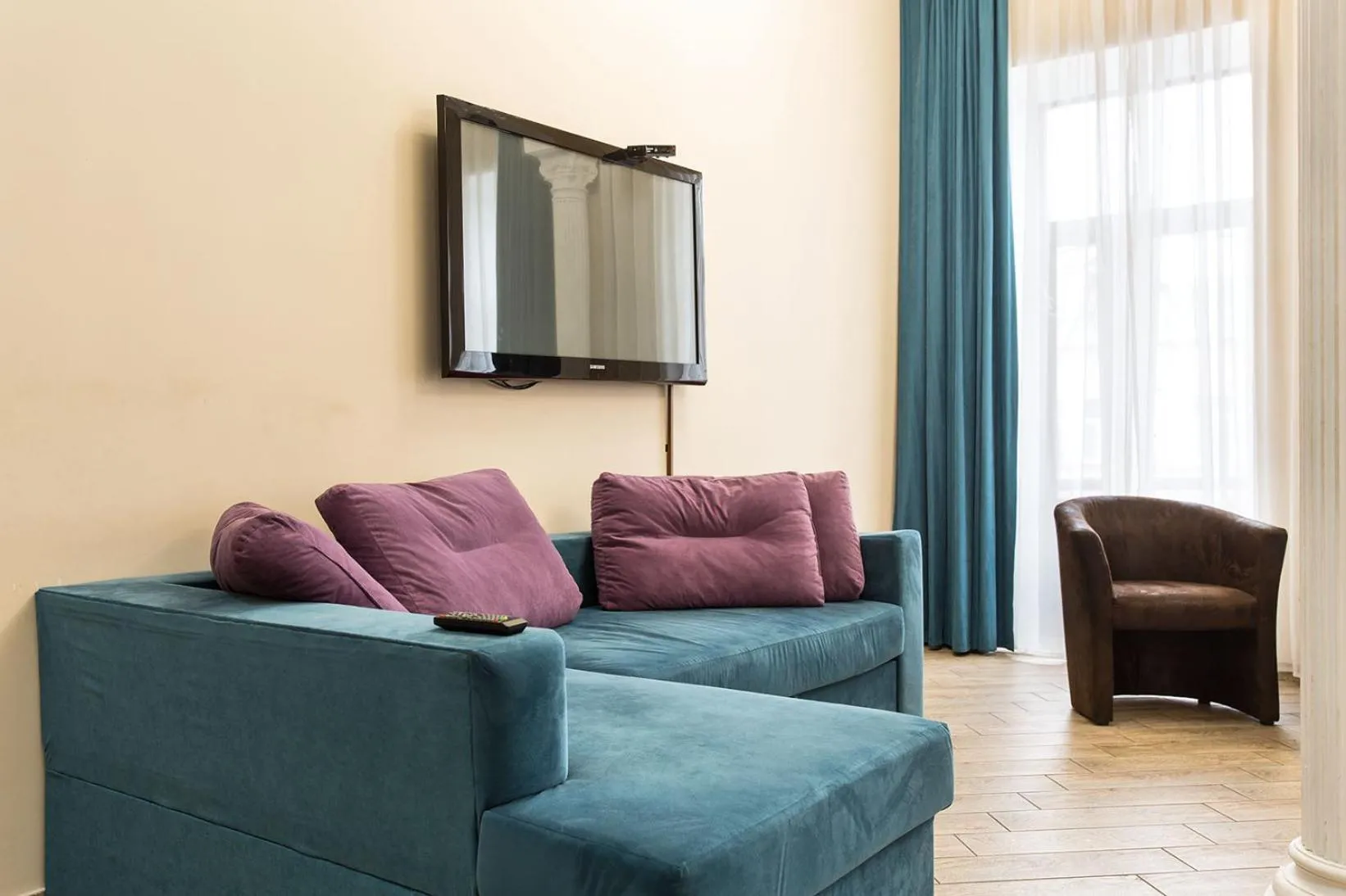 Seating area in Hotel Baron