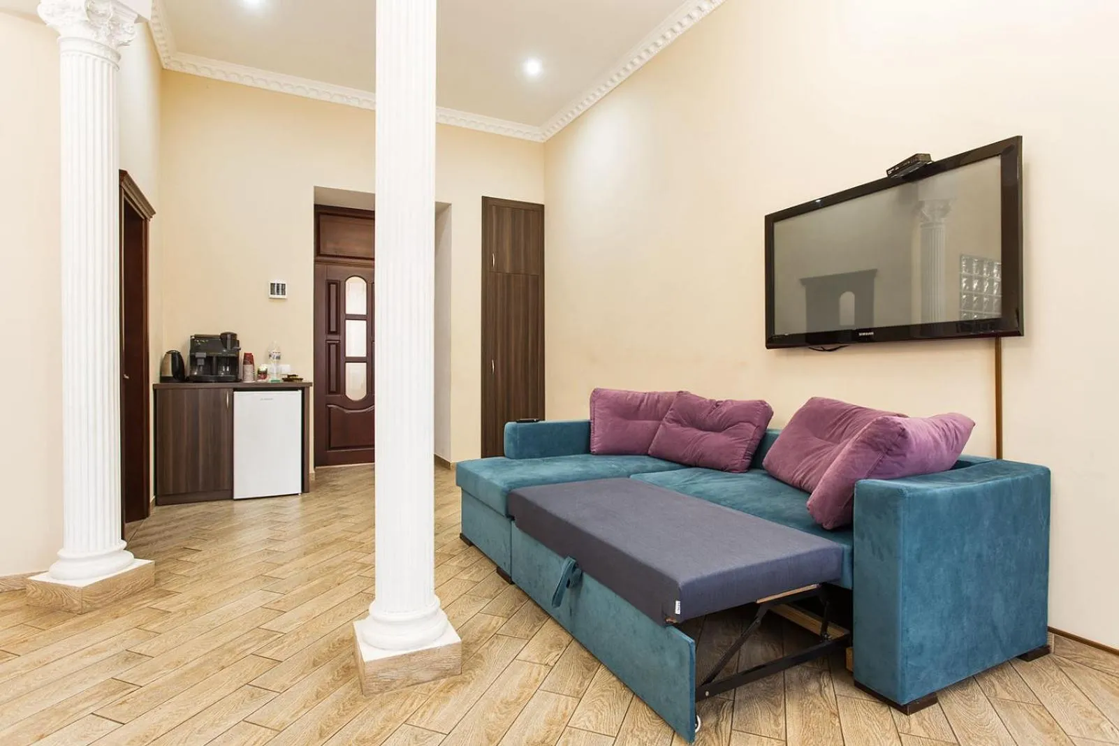 Seating area in Hotel Baron
