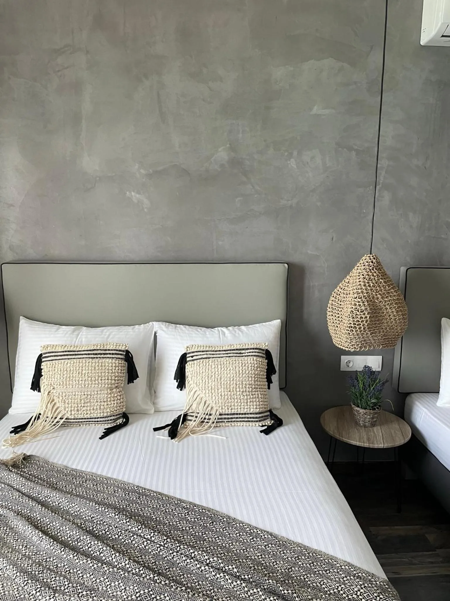 Bed in Xenios Hotel