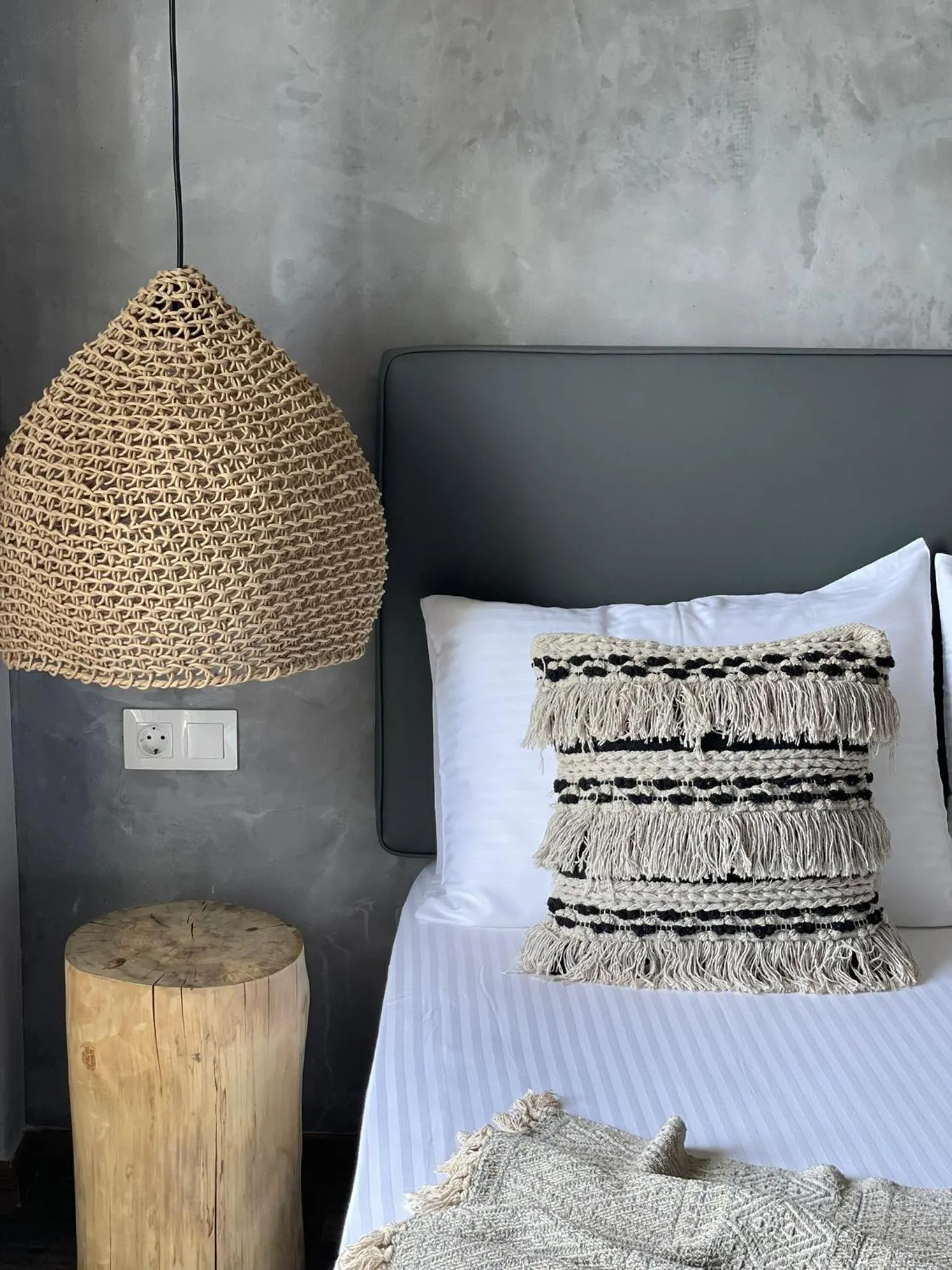 Bed in Xenios Hotel