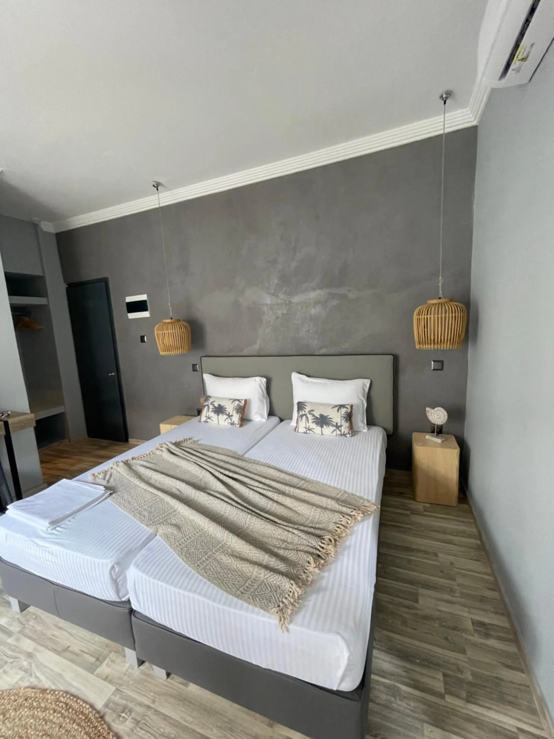Bed in Xenios Hotel