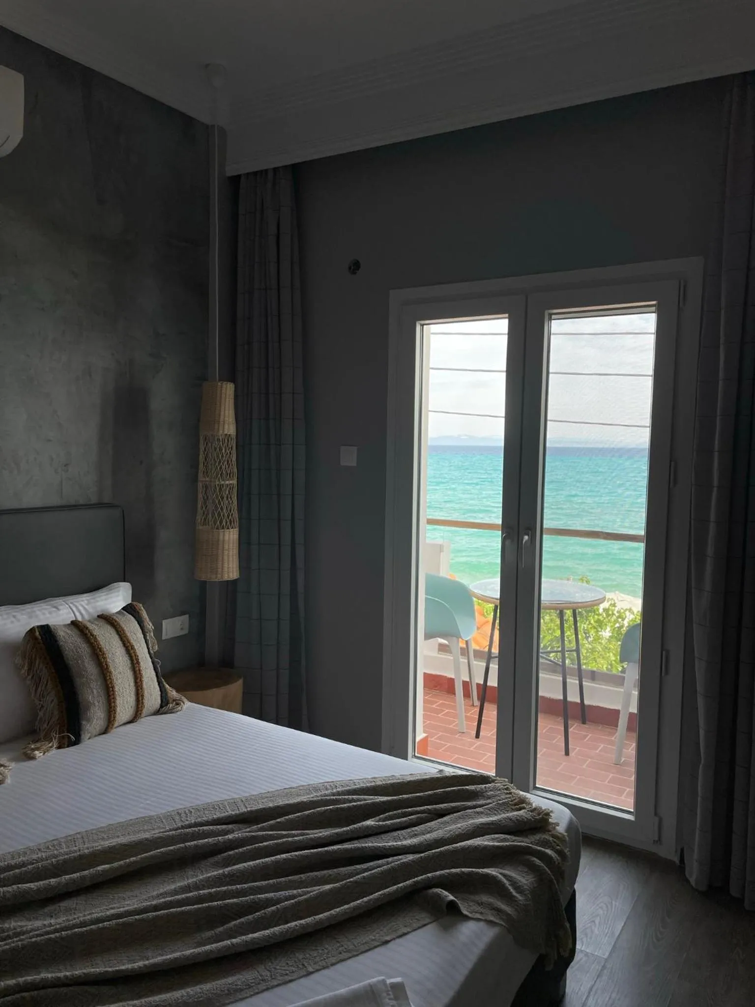 Bed in Xenios Hotel