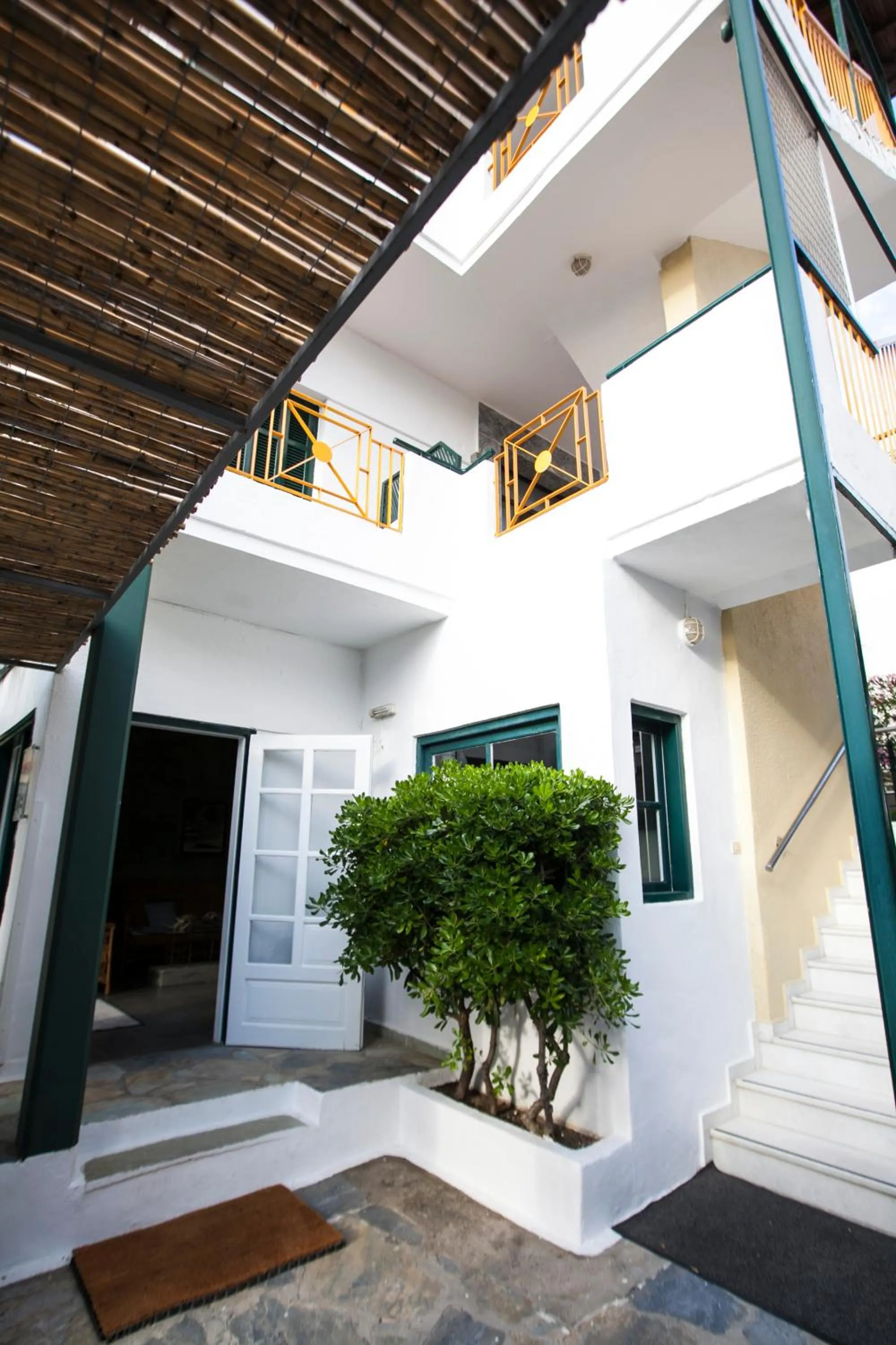 Facade/entrance in Xenios Hotel