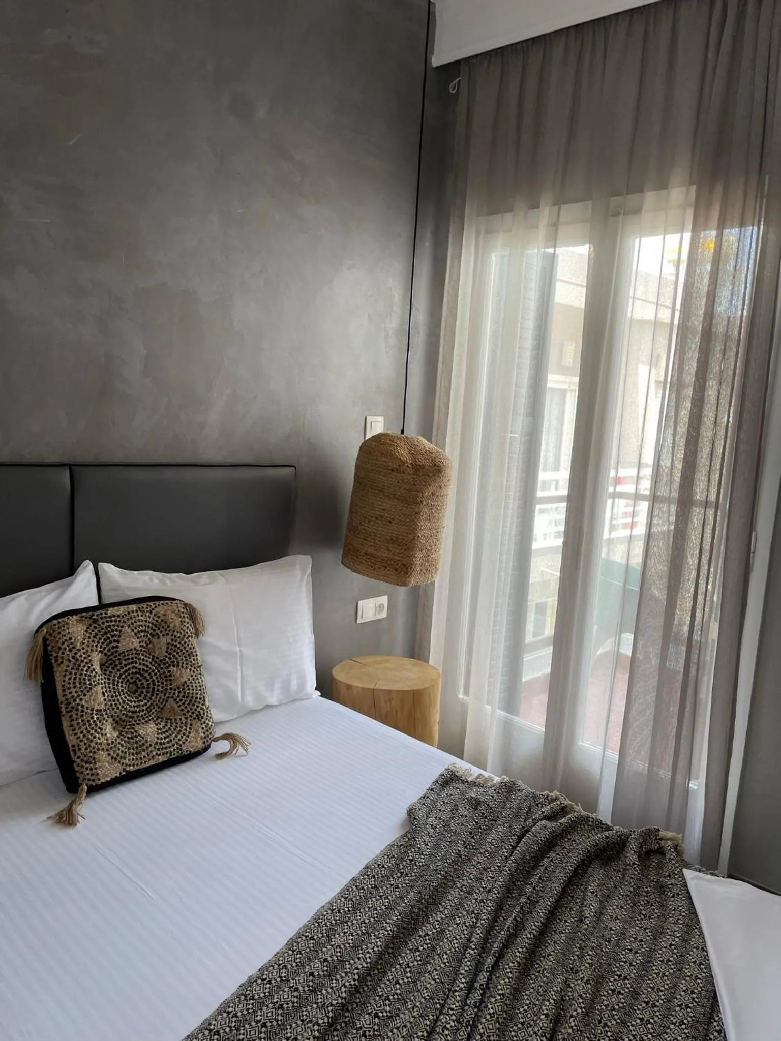 Bed in Xenios Hotel