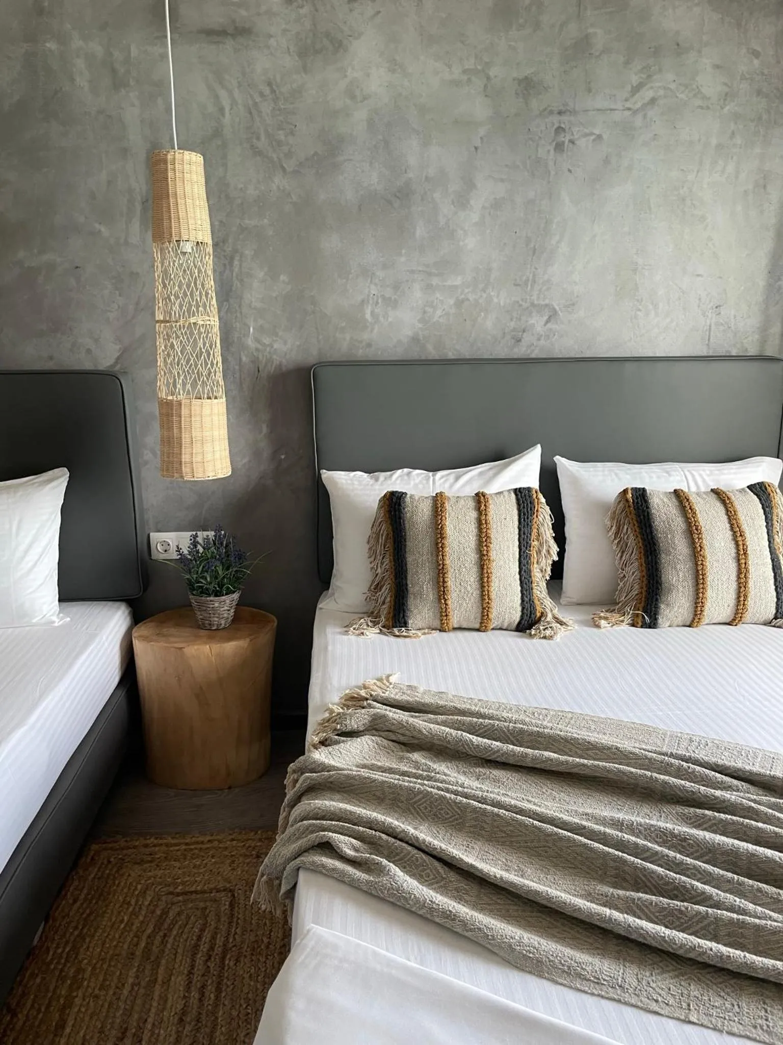 Bed in Xenios Hotel
