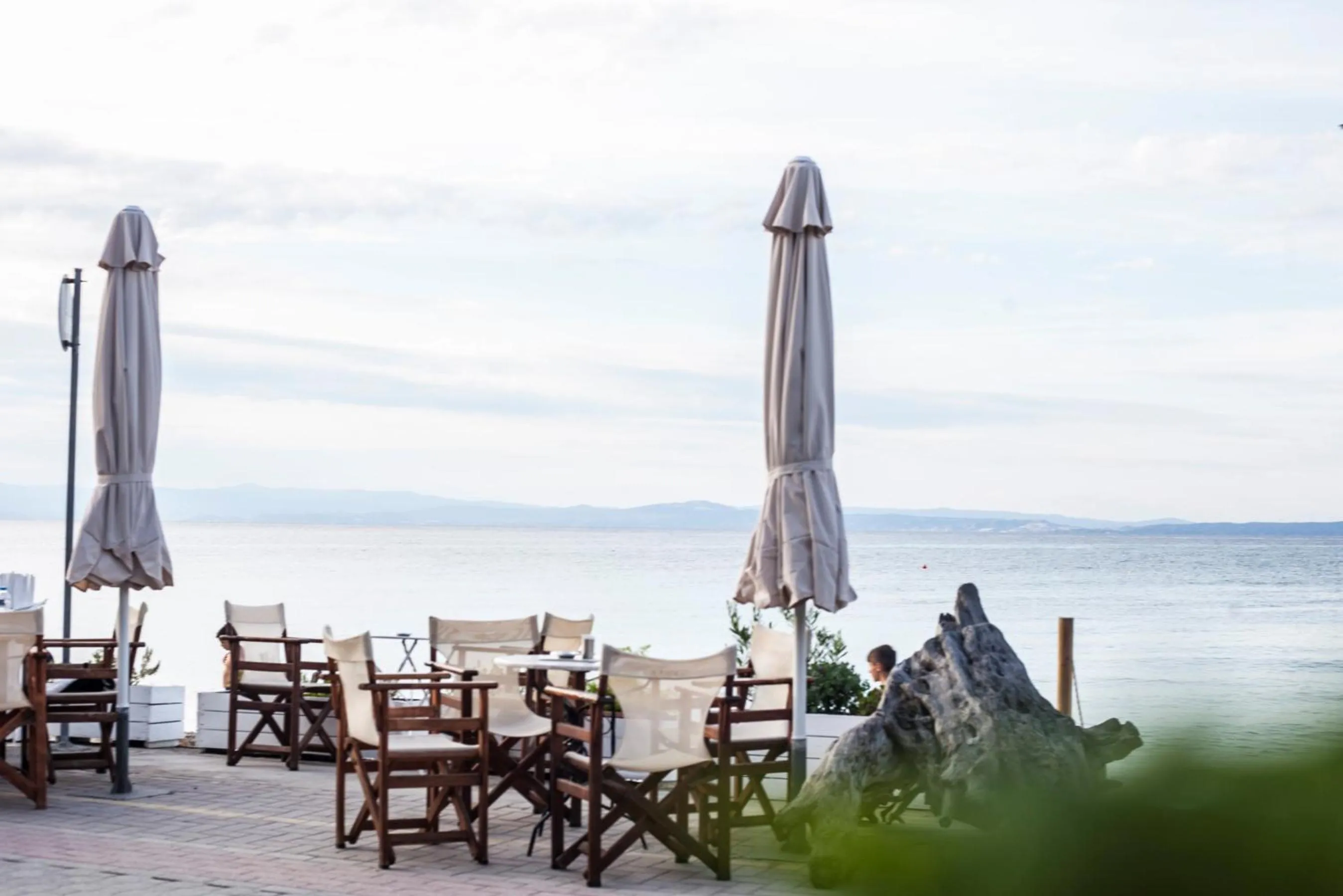 Beach in Xenios Hotel