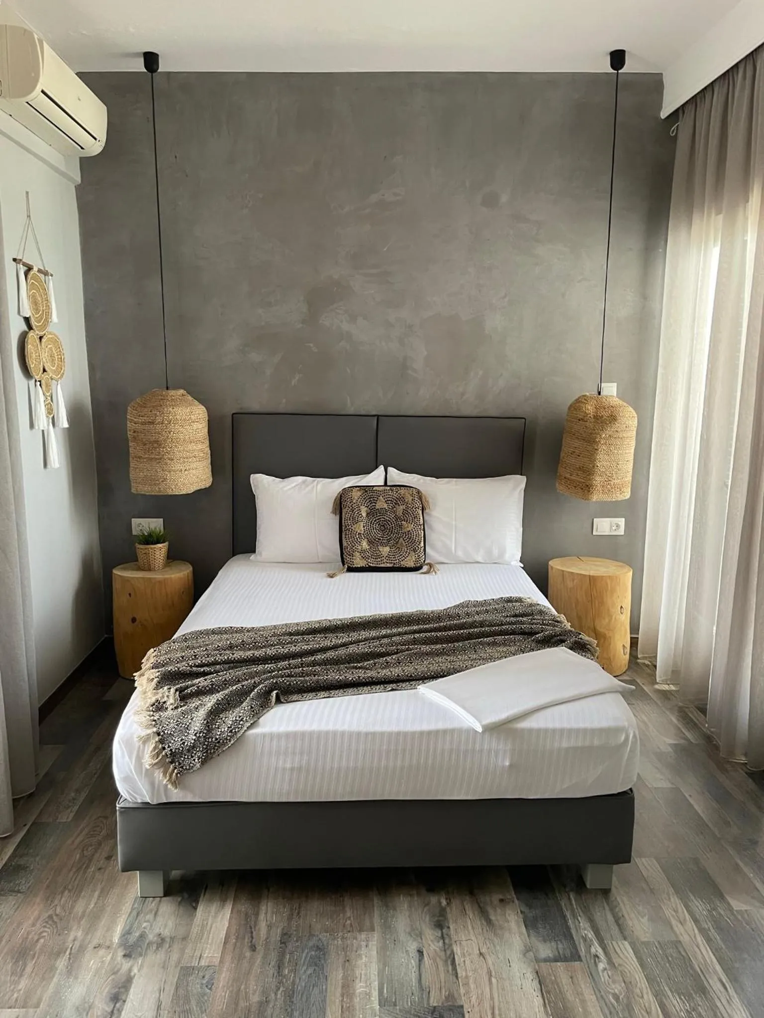 Bed in Xenios Hotel