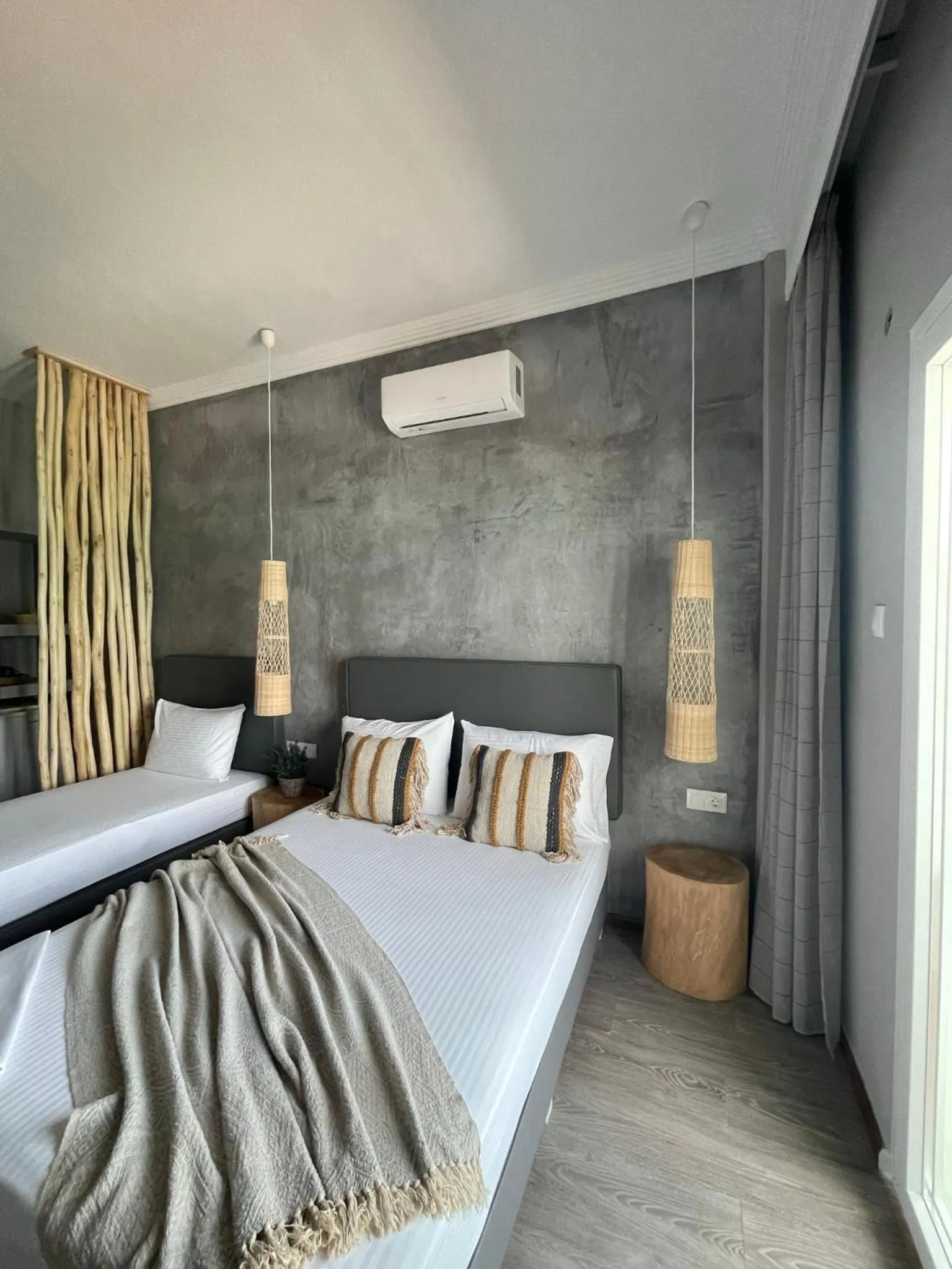 Bed in Xenios Hotel
