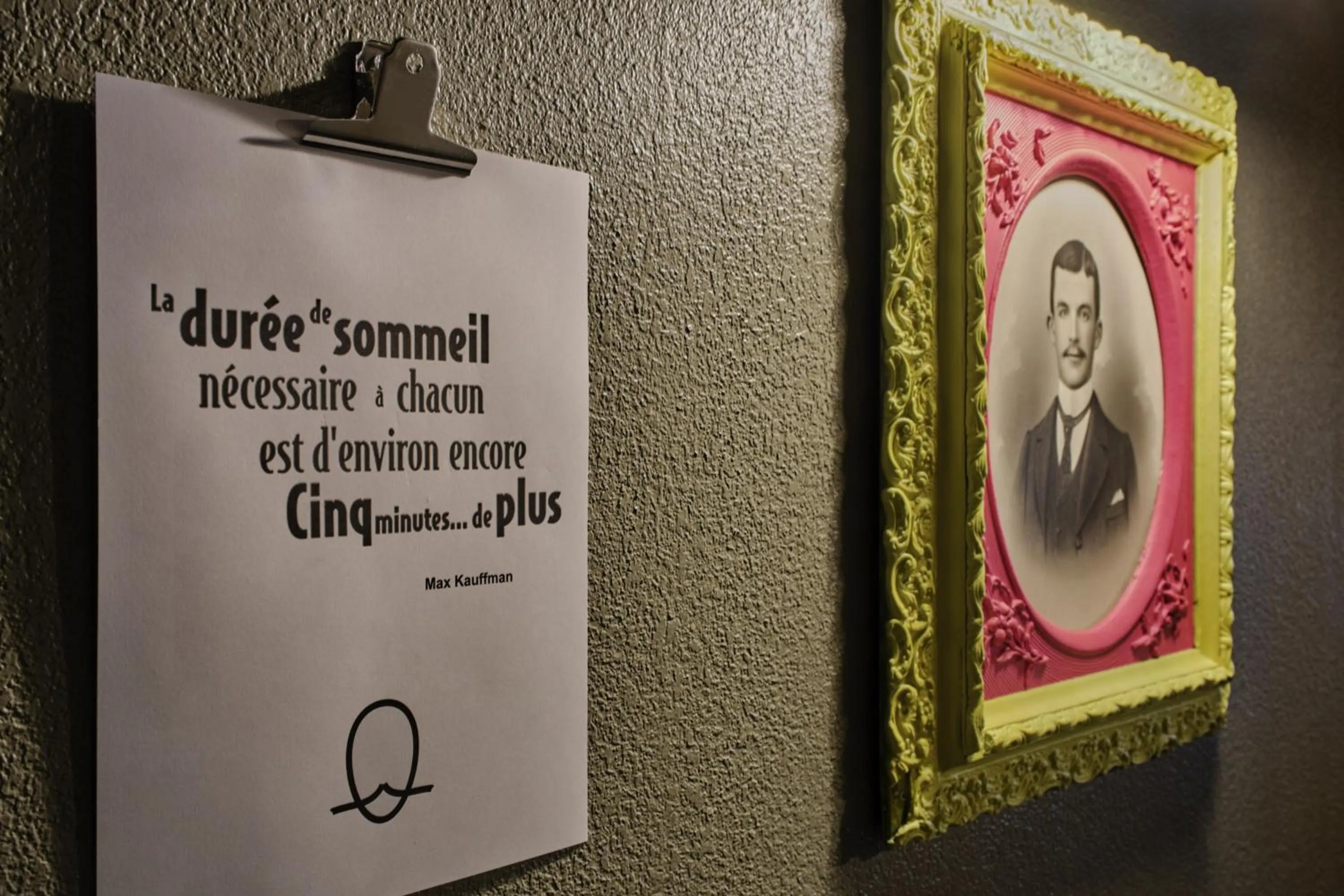 Decorative detail in The Originals Access, Hôtel Moustache, Seclin