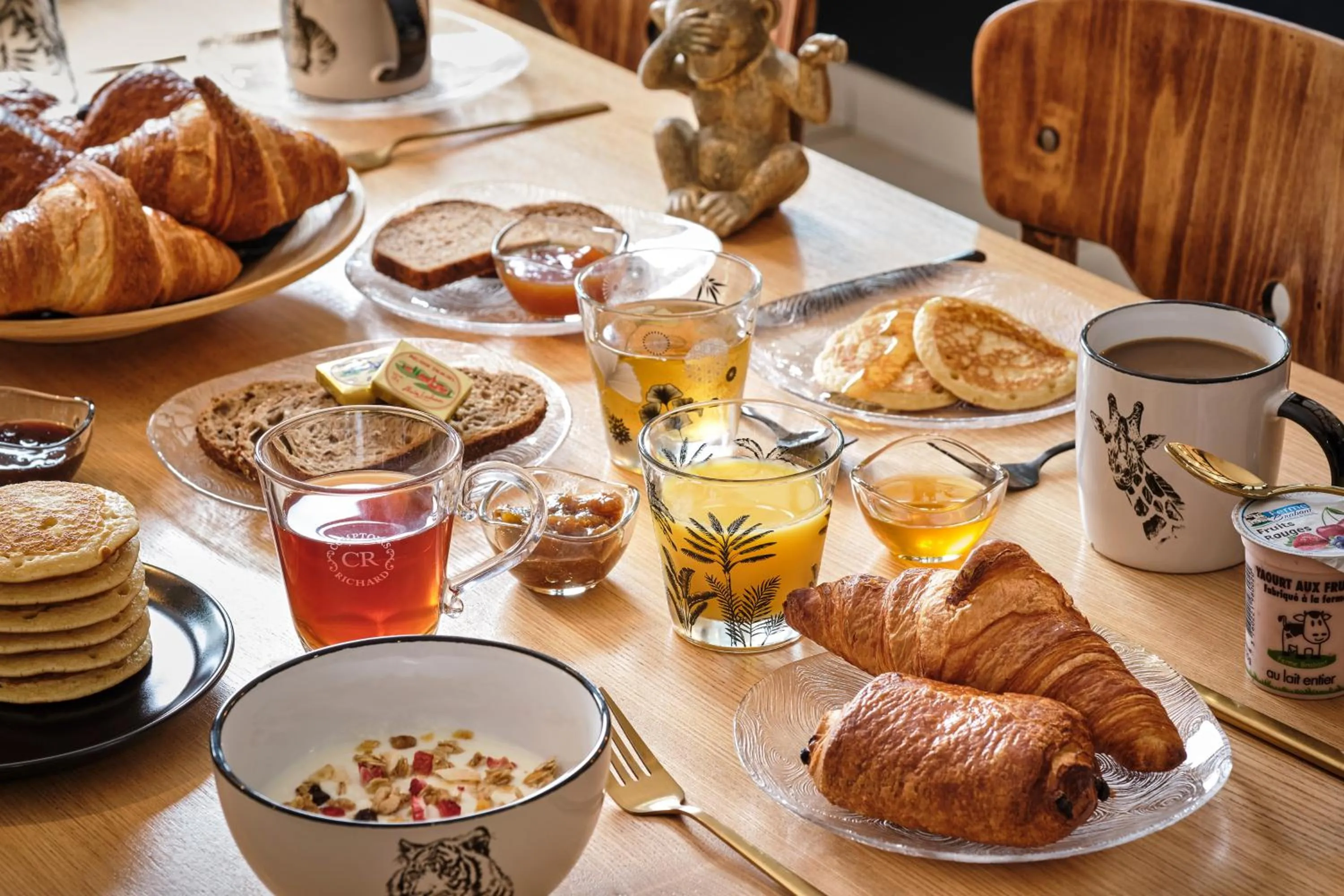 Breakfast in The Originals Access, Hôtel Moustache, Seclin