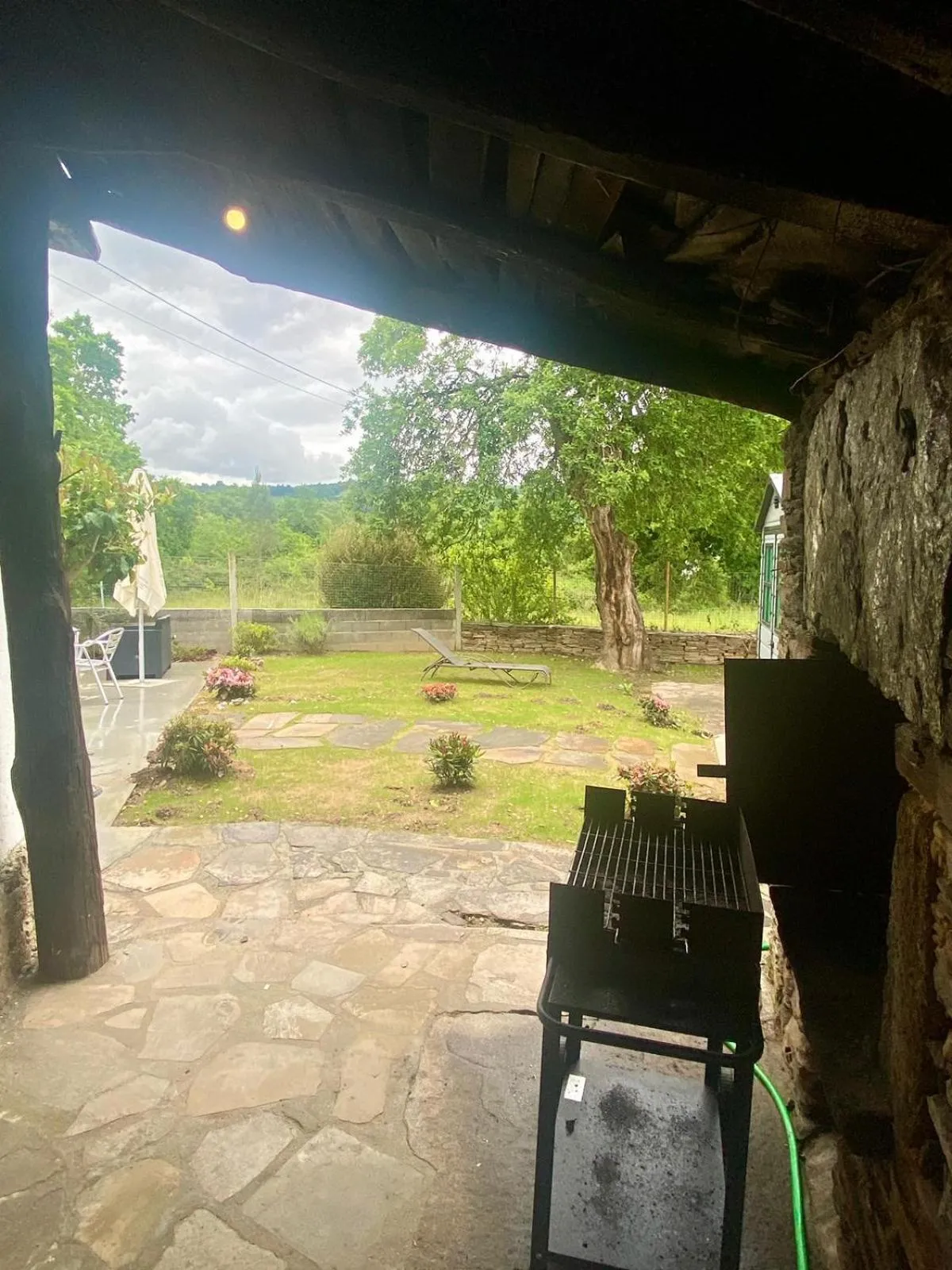 BBQ facilities in Casa de Campo Cruz de Pedra