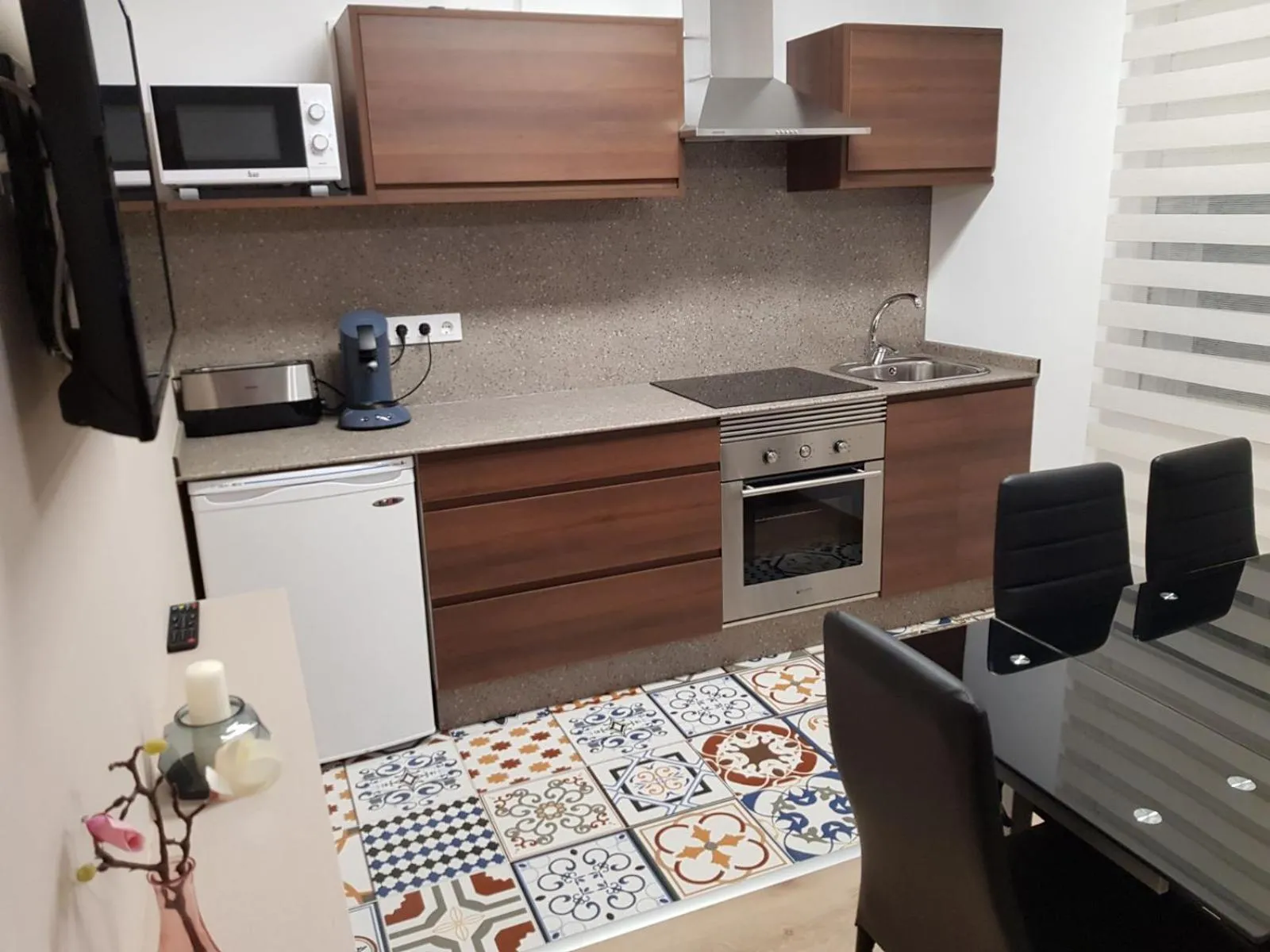 Kitchen or kitchenette in Casa de Campo Cruz de Pedra