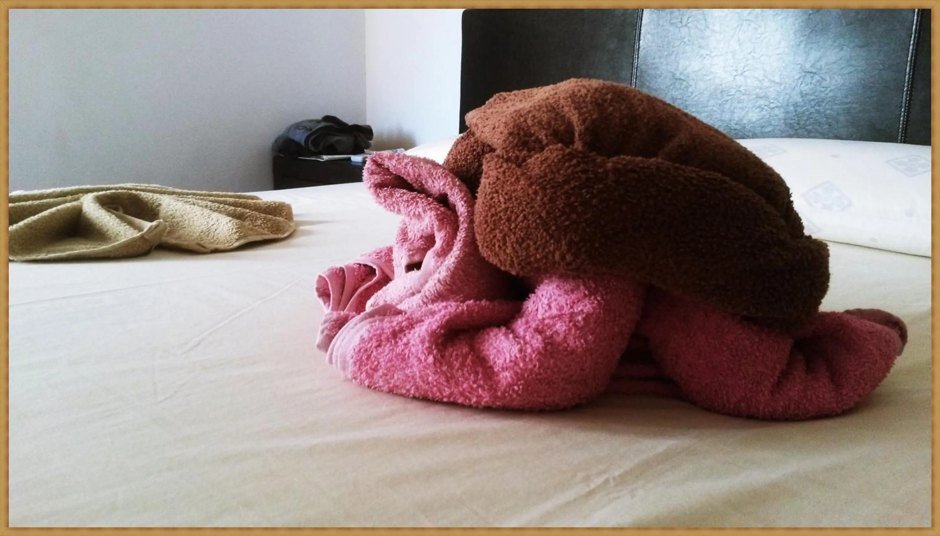 Decorative detail, Bed in Apollo Studios