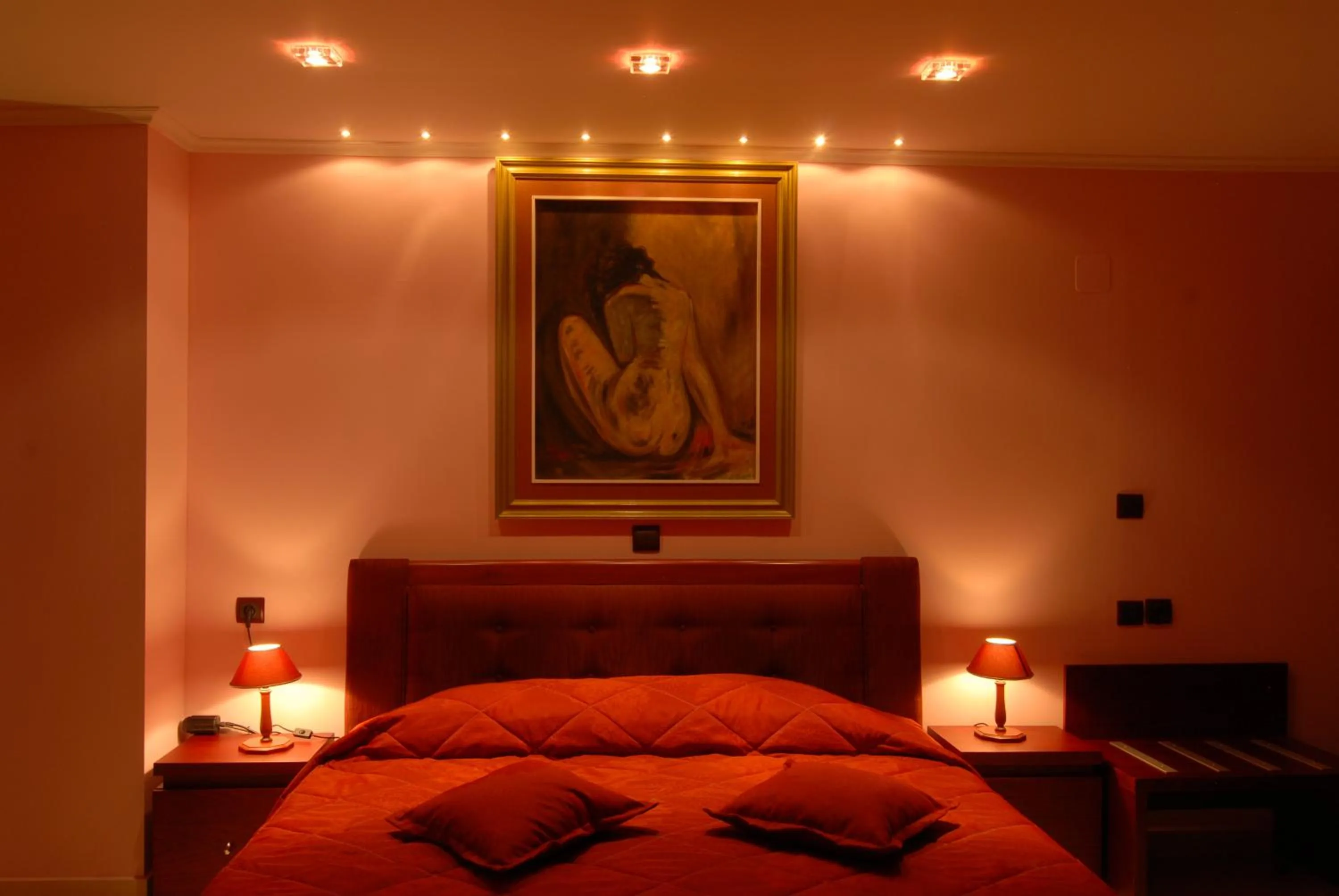 Bed in Panorama Hotel