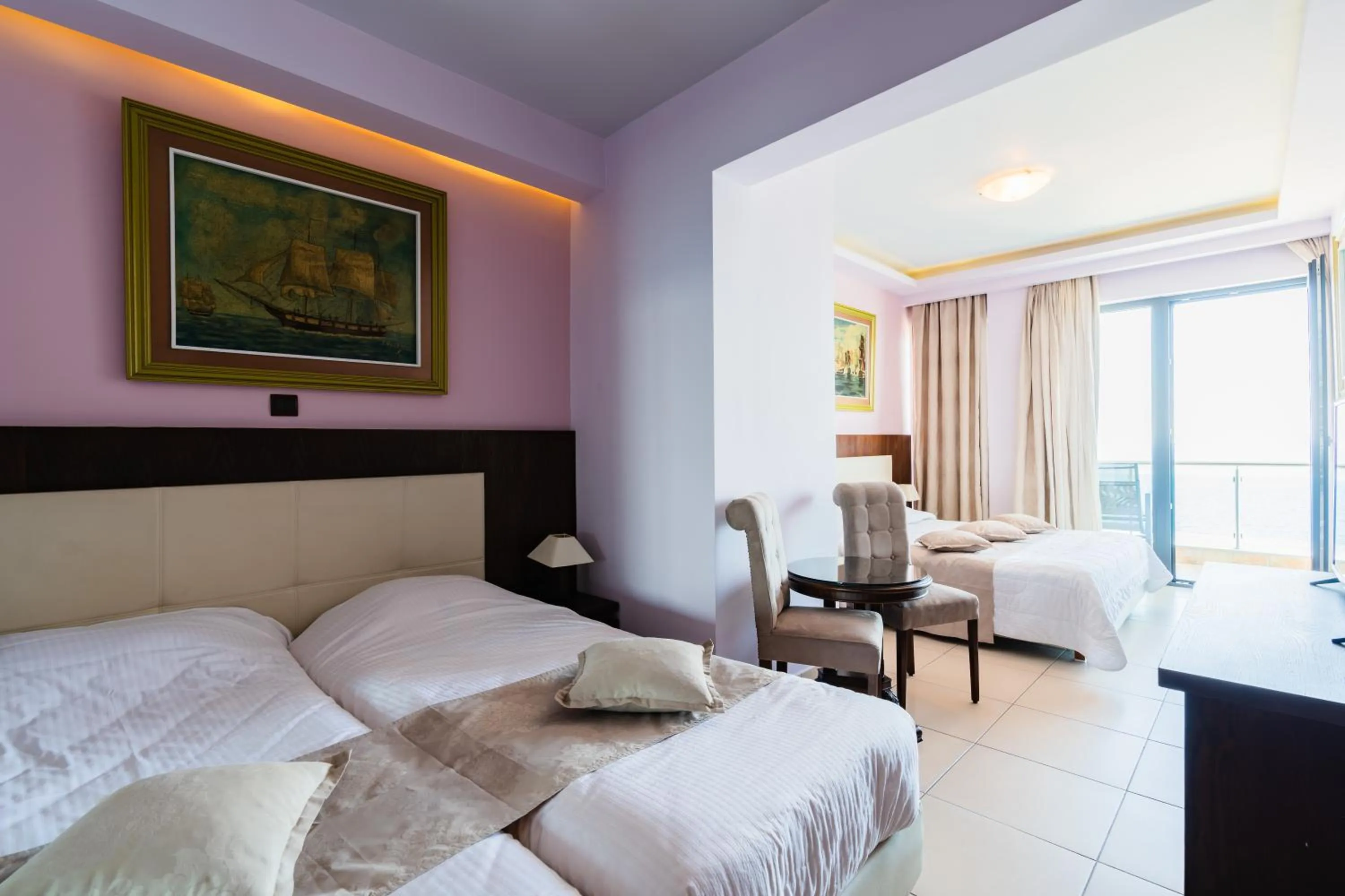 Bed in Panorama Hotel