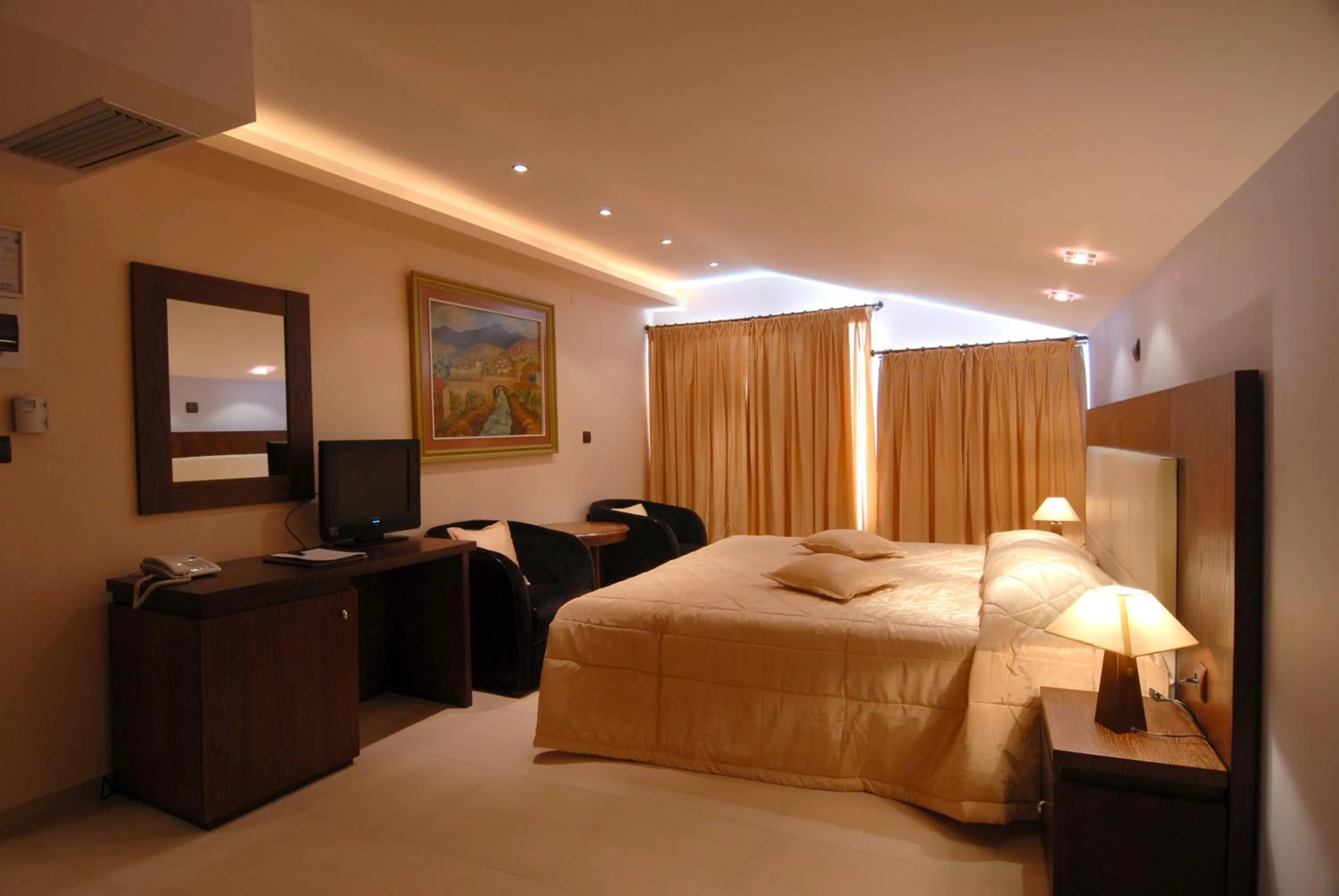 Bed in Panorama Hotel