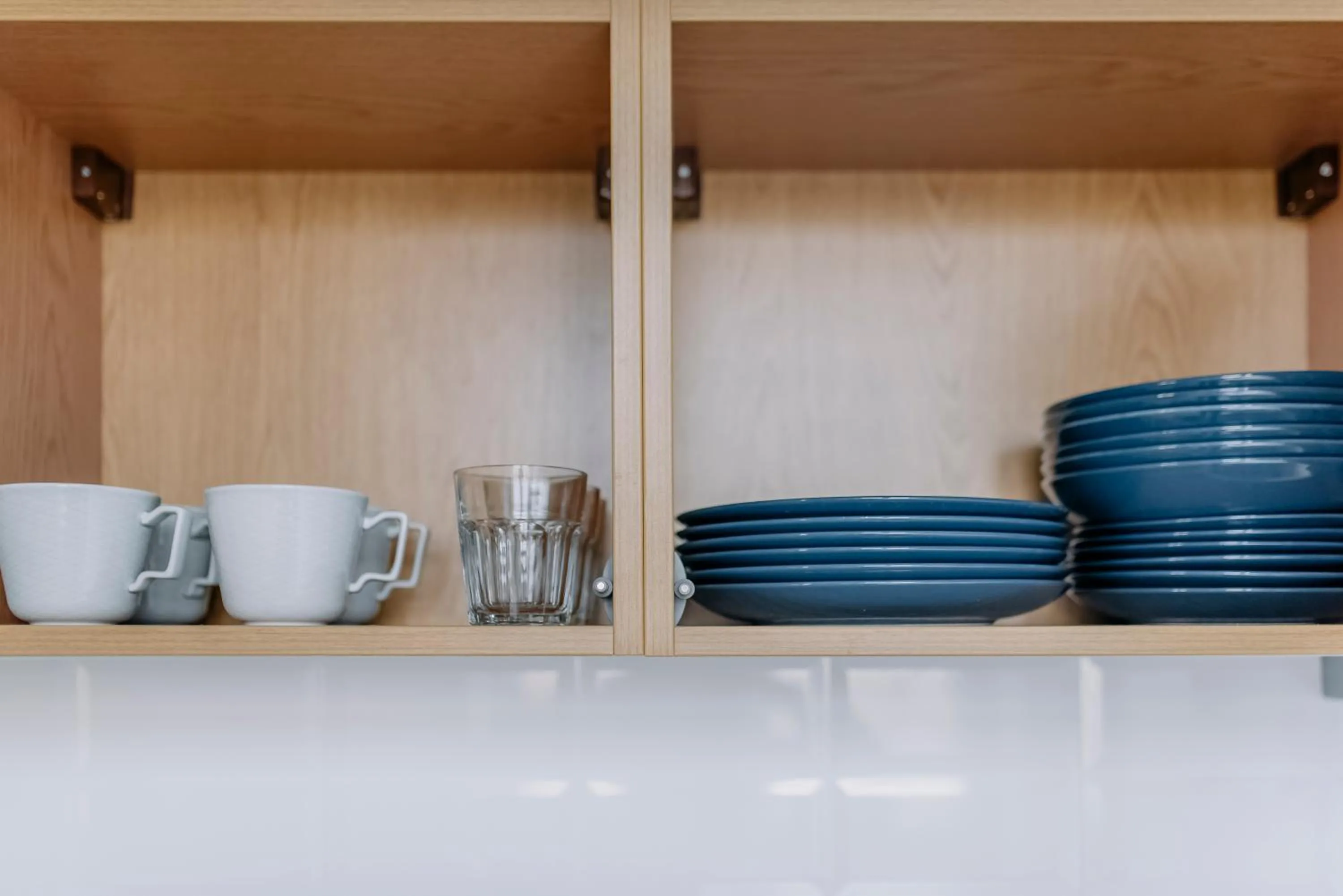 Kitchen or kitchenette in APARTEL Plac Zbawiciela Studio
