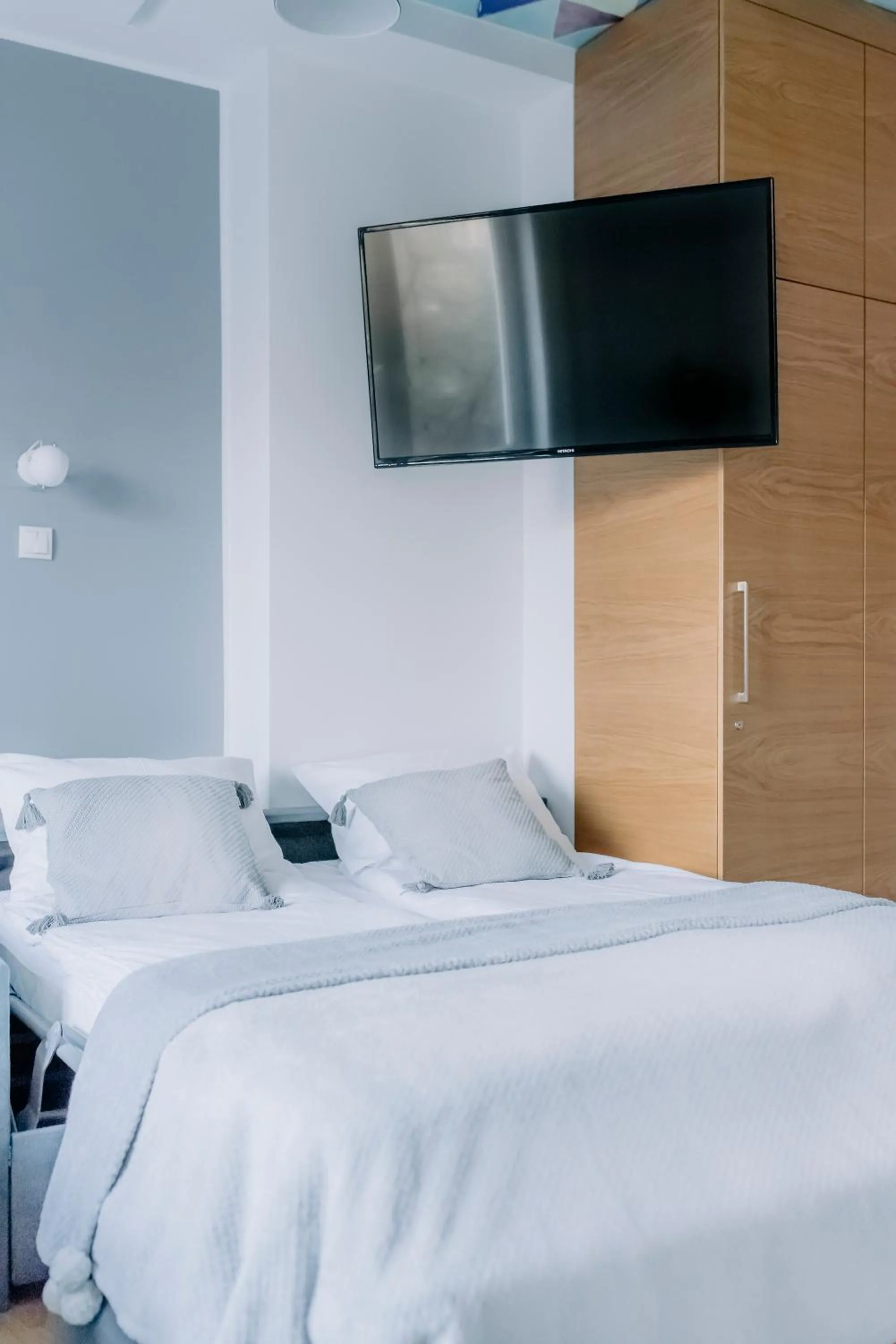Bed in APARTEL Plac Zbawiciela Studio