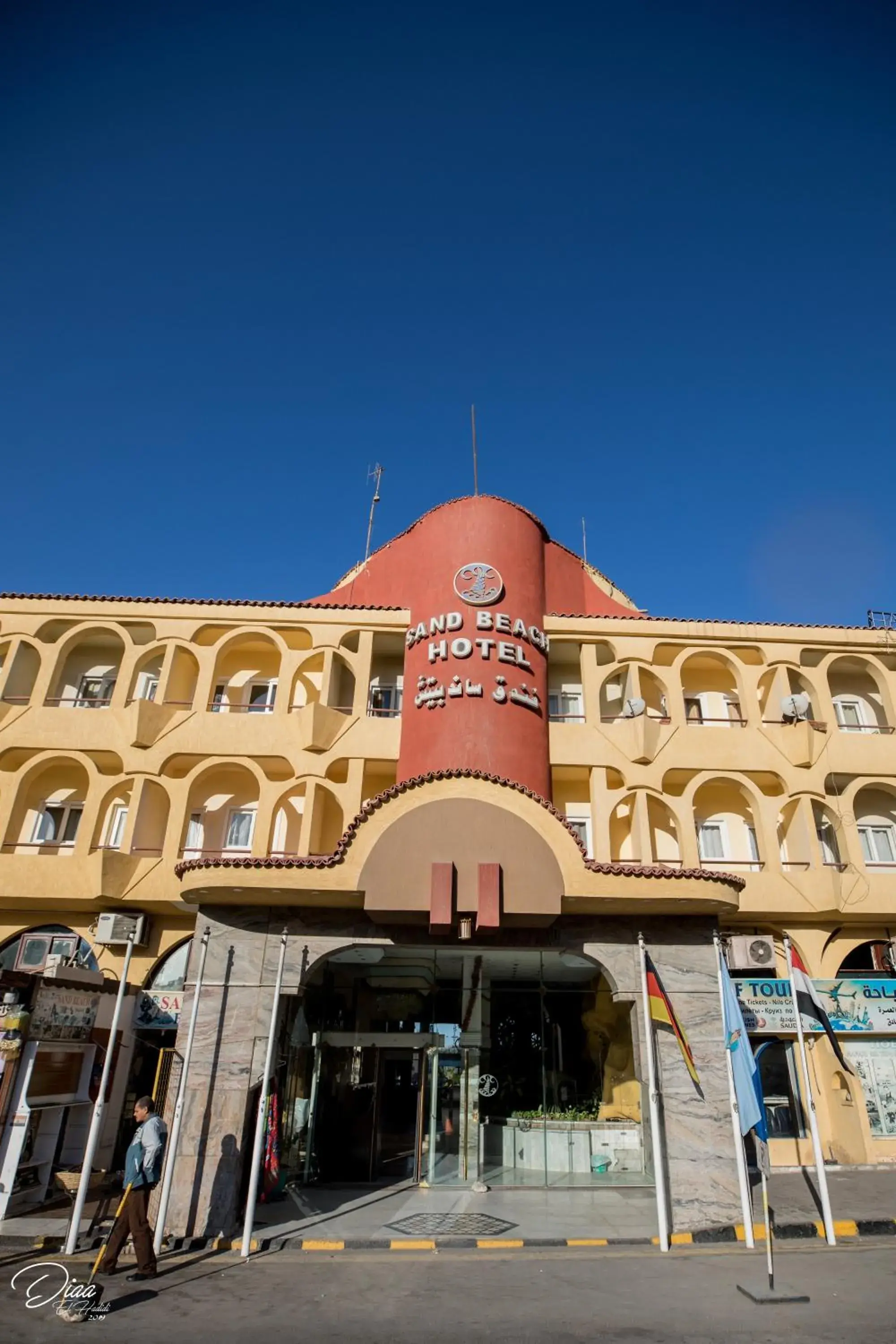 Property Building in Sand Beach Resort